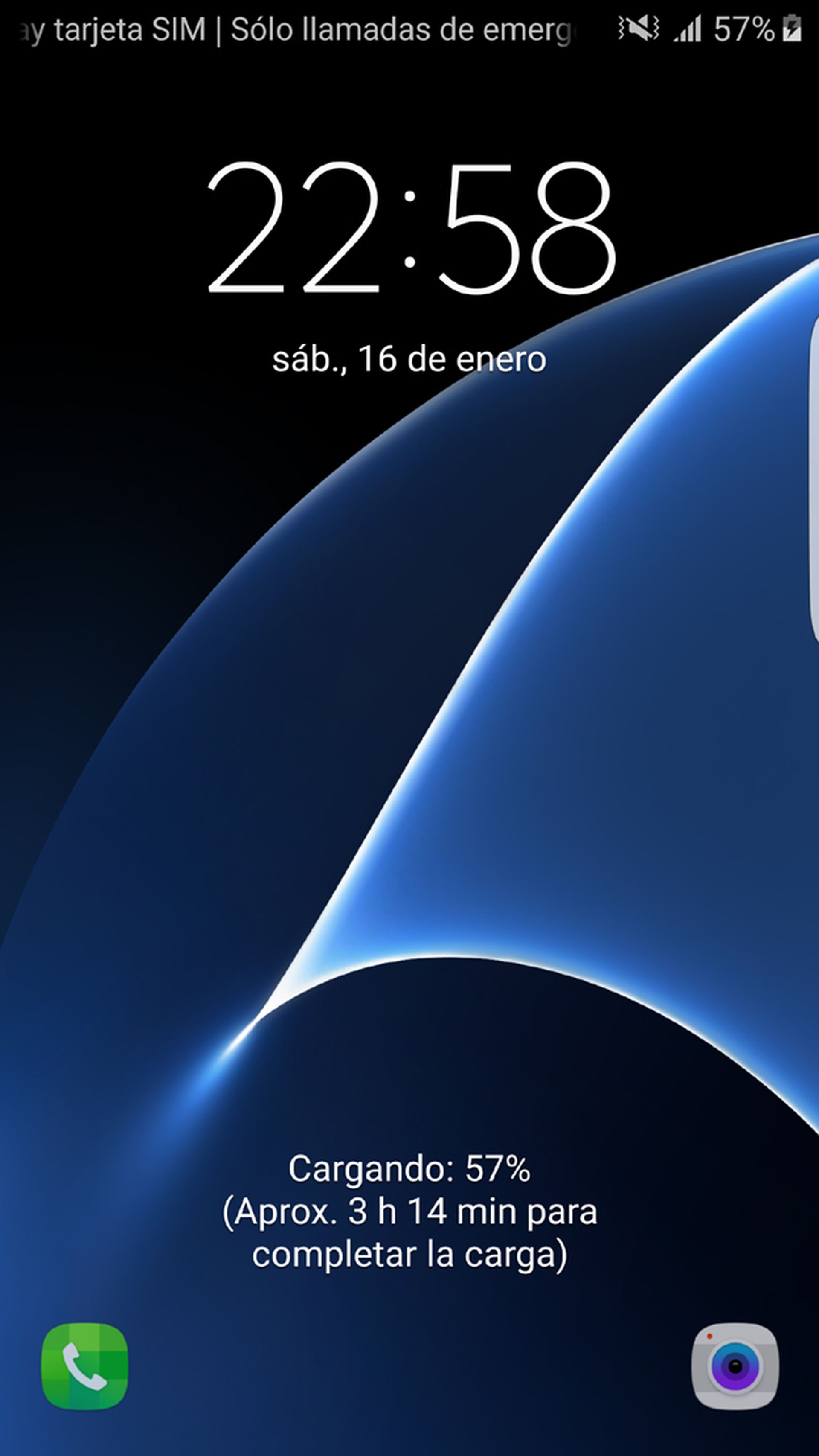 Interfaz del Samsung Galaxy S7 Edge