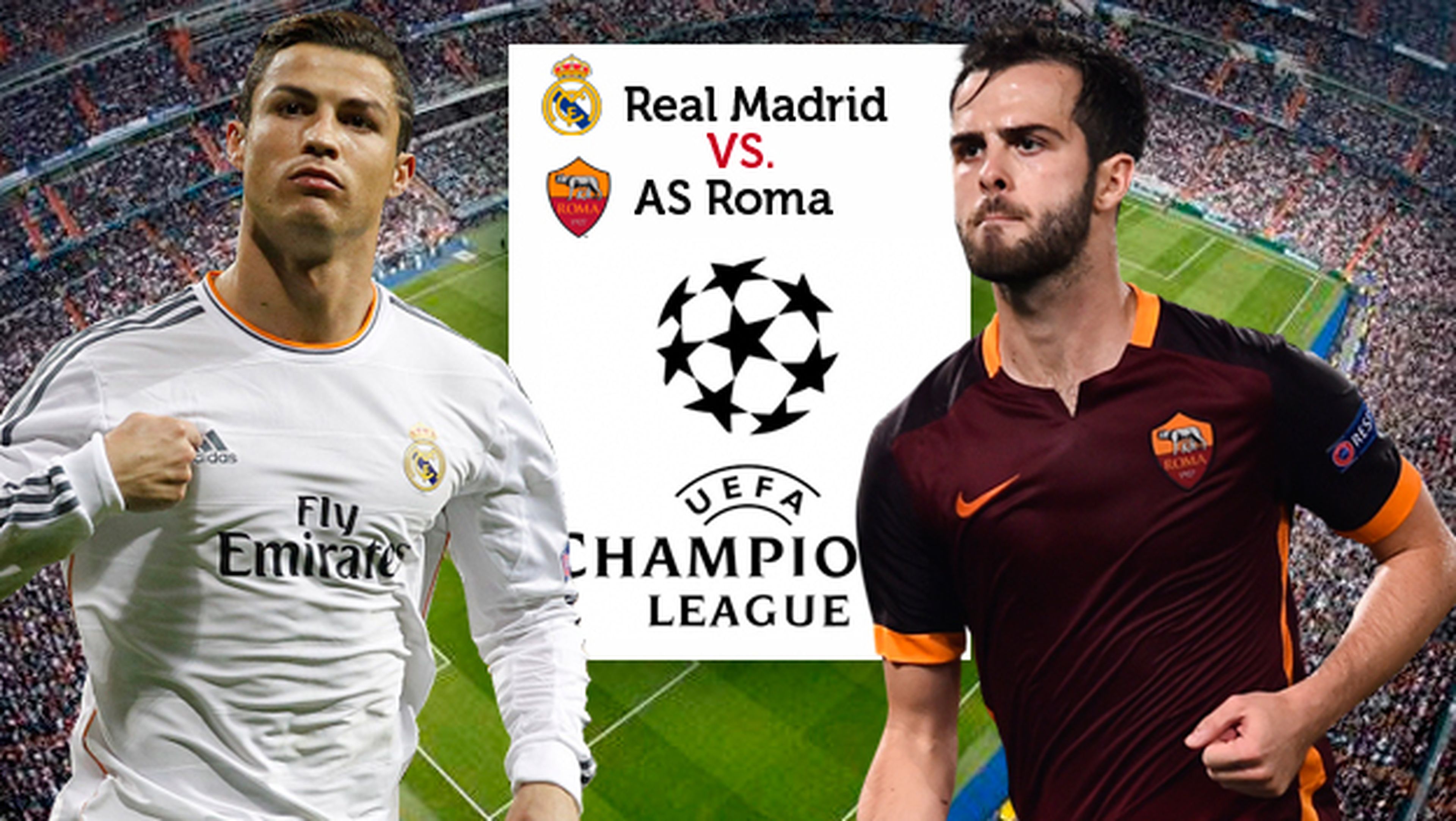 Cómo ver en directo online el Real Madrid vs AS Roma