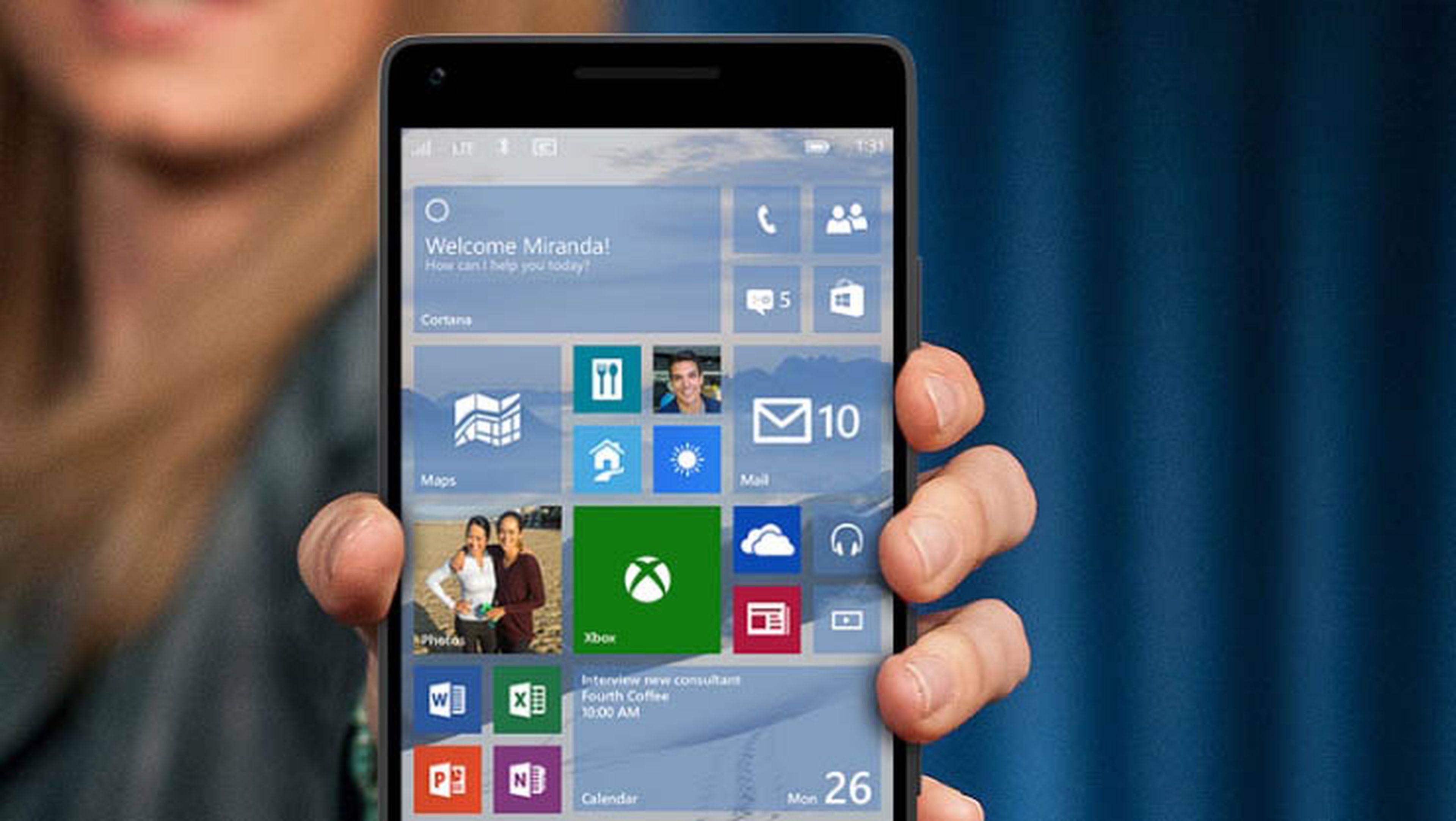Actualización Windows 10 Mobile