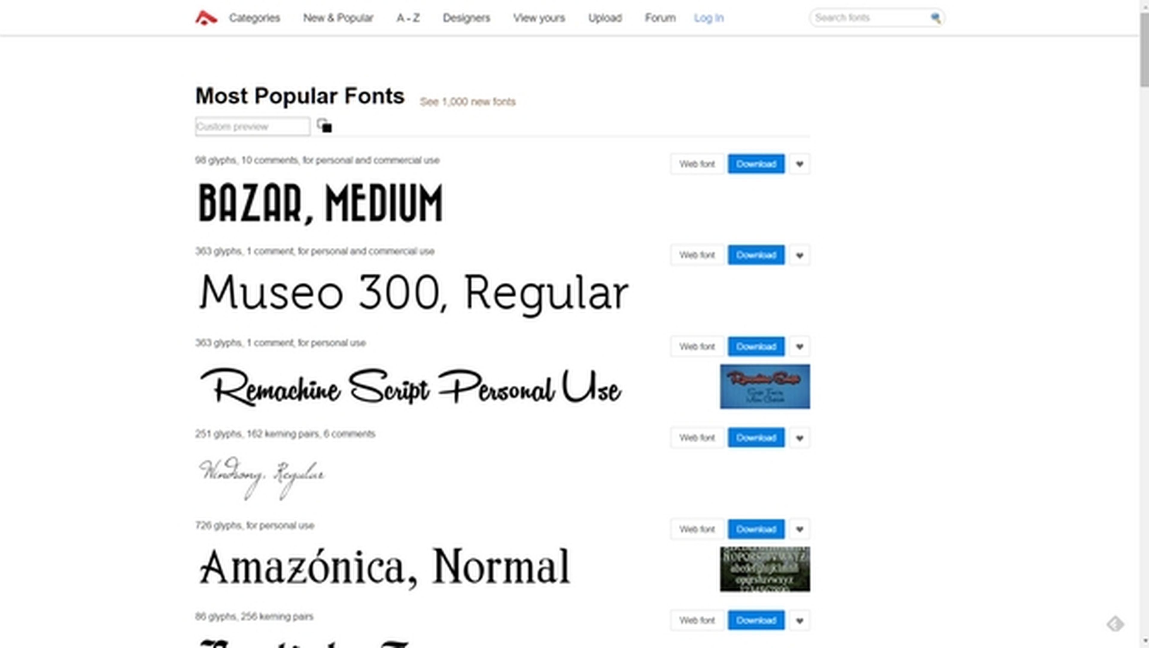 Las mejores webs para descargar tipografías gratis libres de derechos