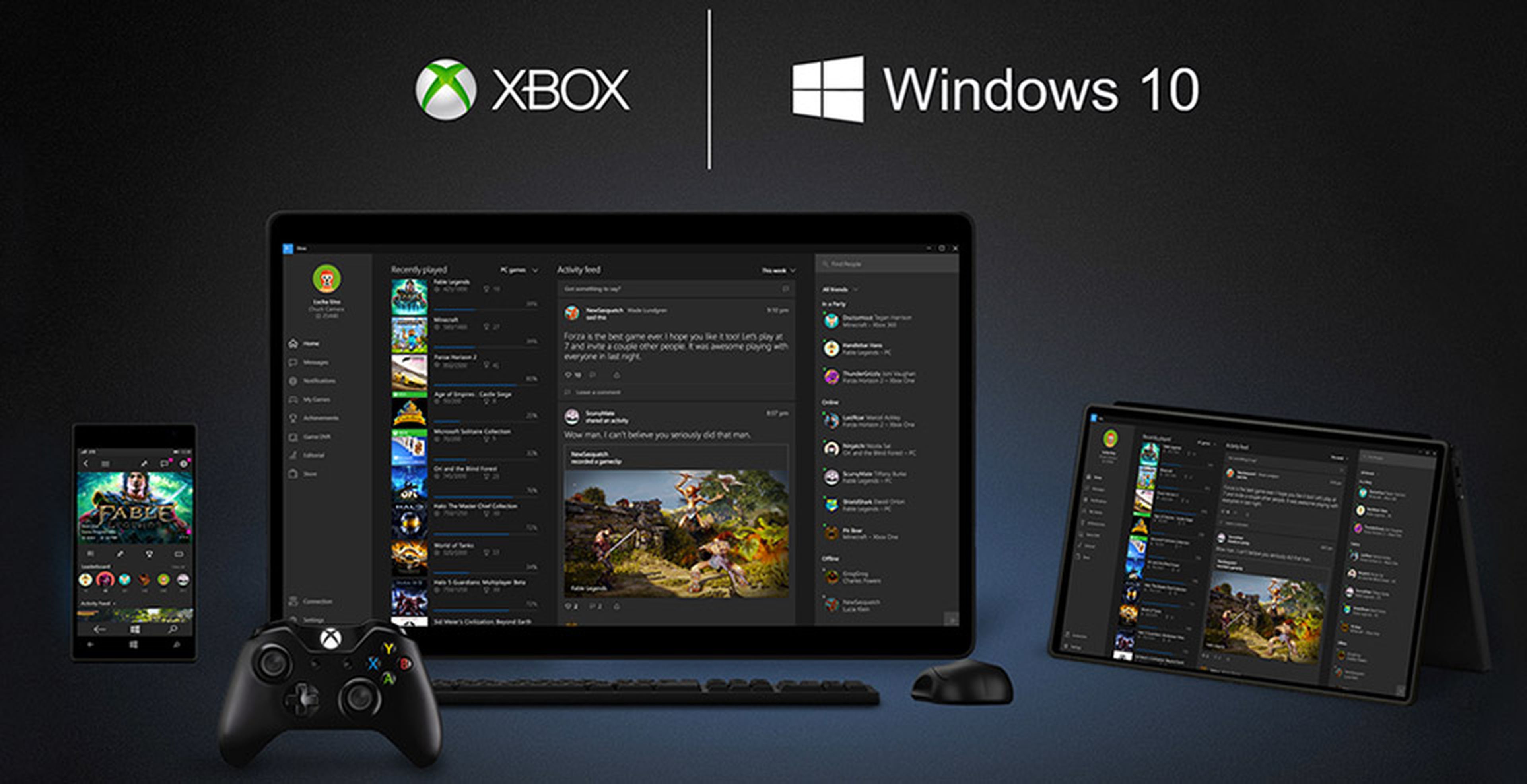Las aplicaciones de Windows 10 llegarán a Xbox One en breve