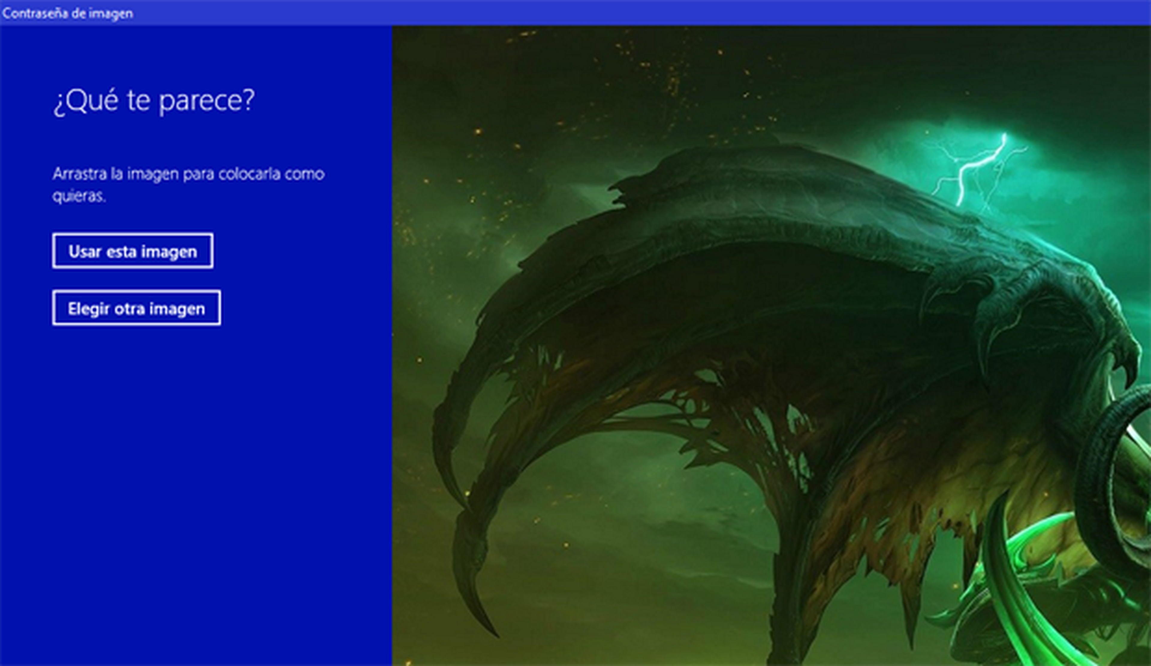 Escoge tu imagen favorita para utilizarla como contraseña de imagen en Windows 10