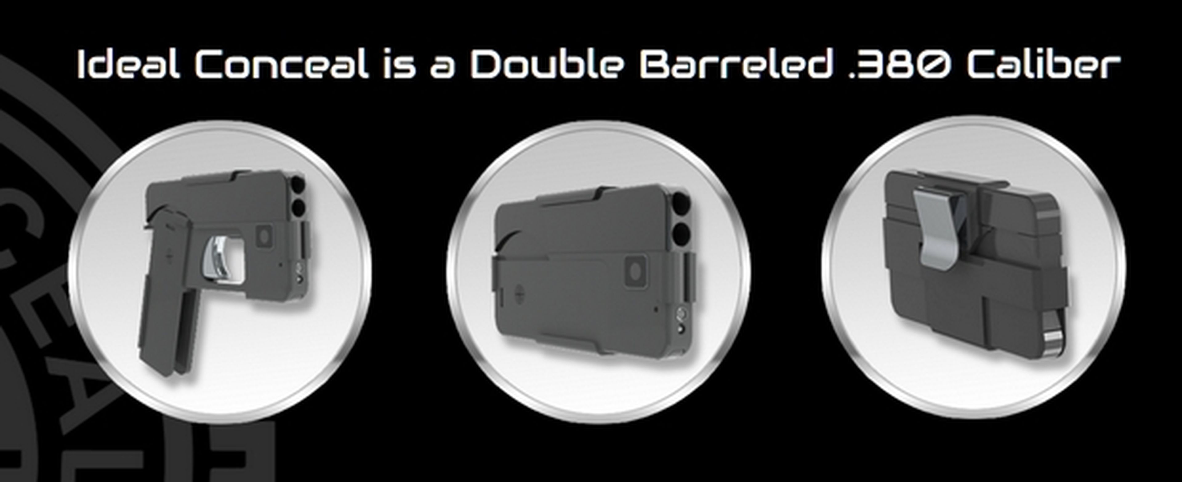 Ideal Conceal, el smartphone que se convierte en pistola