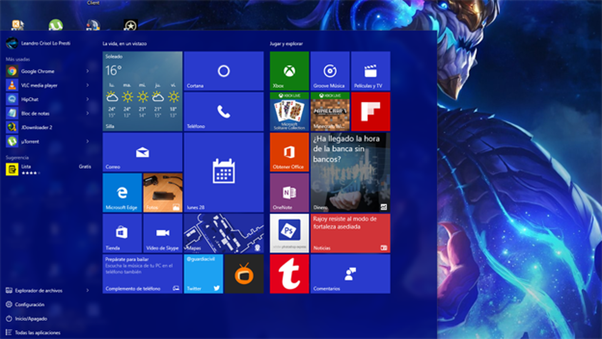 Los Live Tiles de Windows 10 ofrecerán más interacción