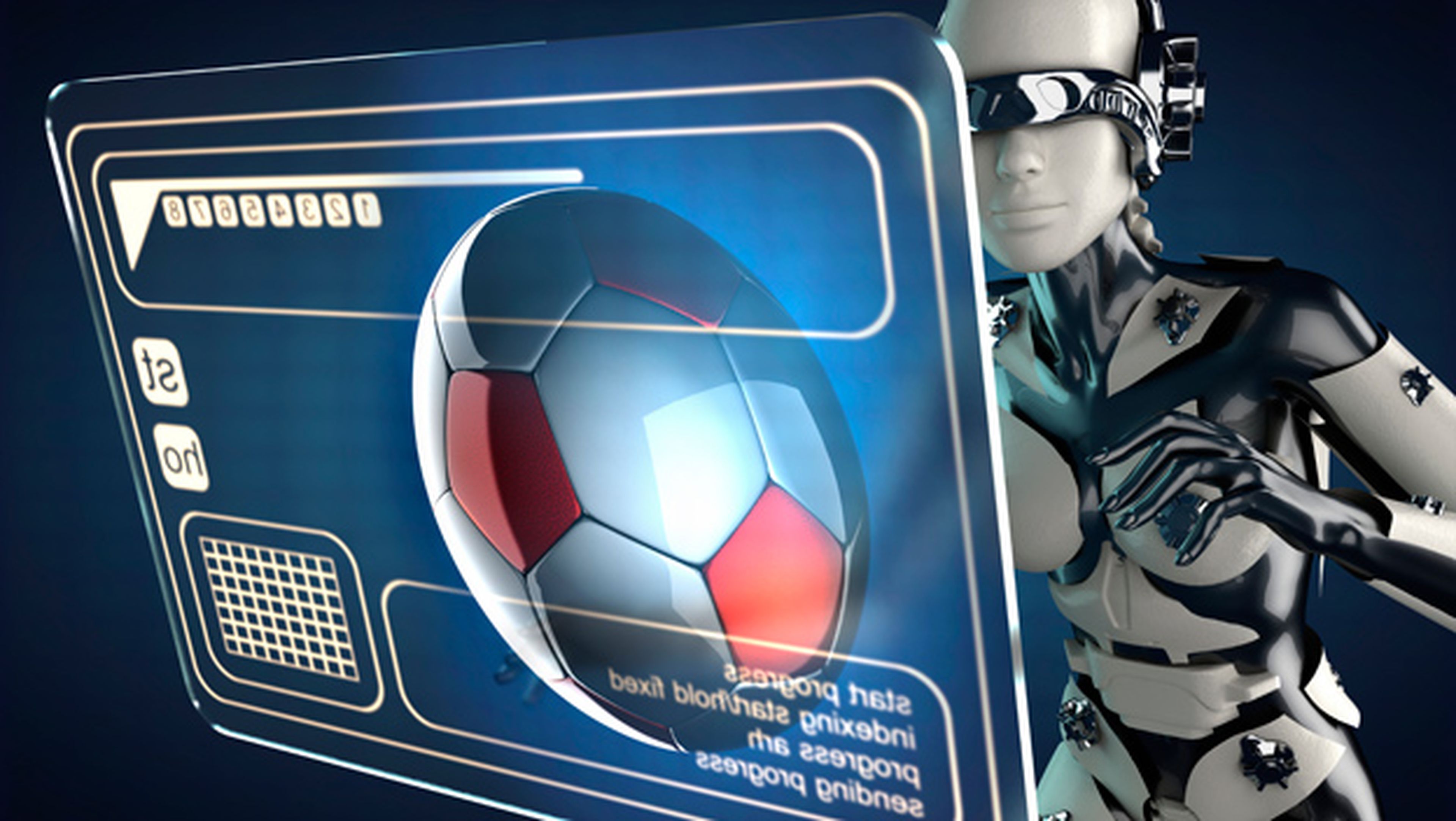 Como sera futbol en el futuro, futbol futuro, futbol 3d, futbol drones