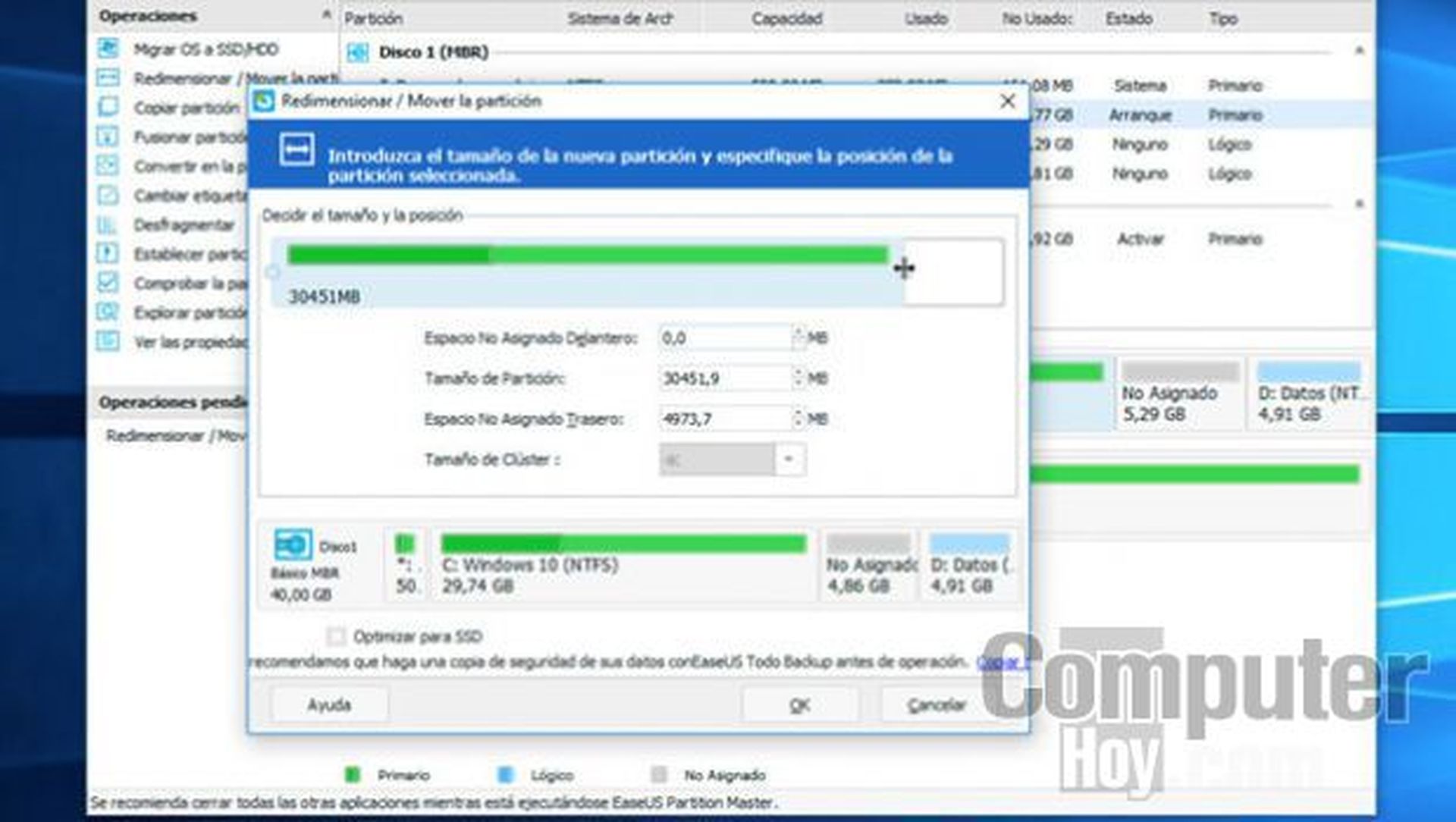 Toma El Control De Tu Disco Duro Con Easeus Partition Master Computer Hoy 6750