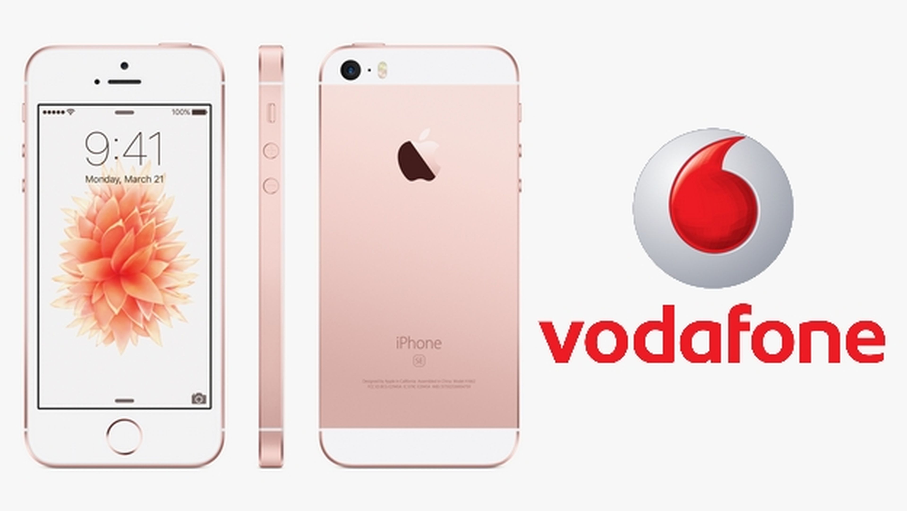 Precio y tarifas del iPhone SE con Vodafone
