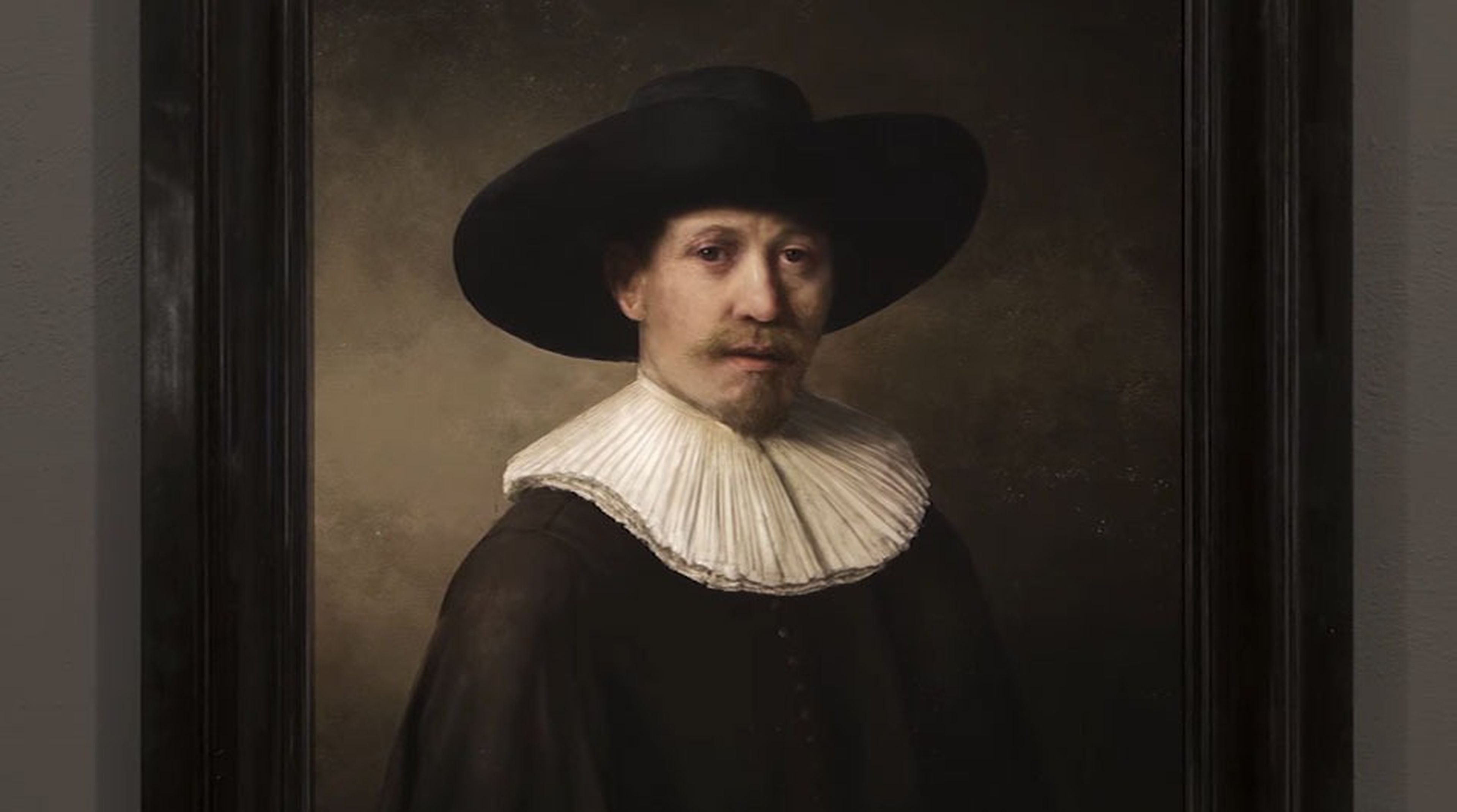 Pintura imitando un Rembrandt
