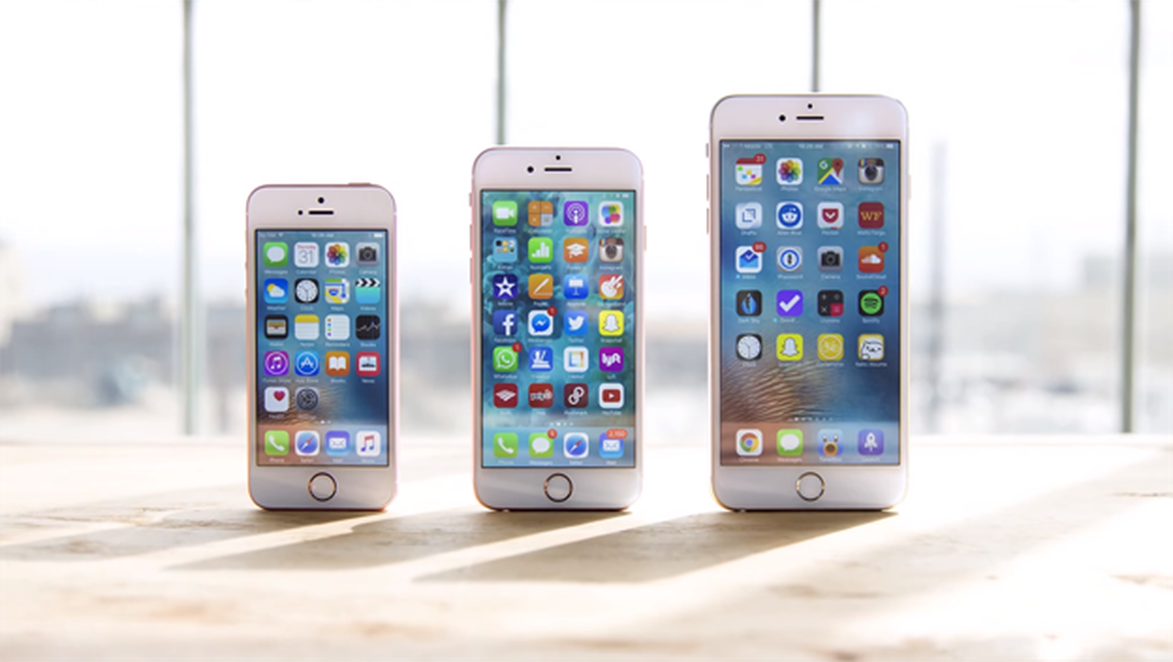 Los iPhone SE y iPhone 6S se enfrentan al test de tortura