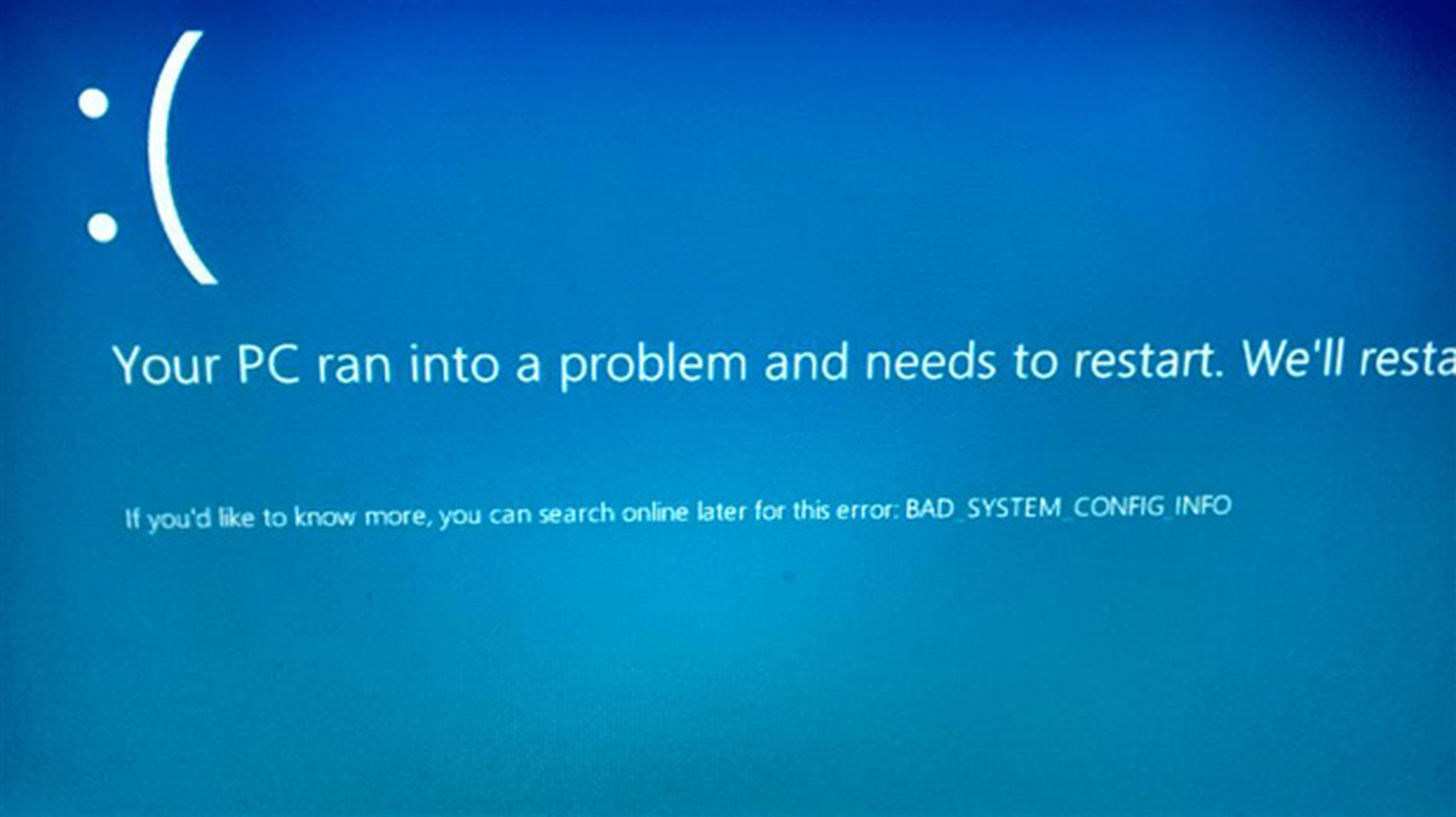 Errores conocidos de la Build 14316 de Windows 10