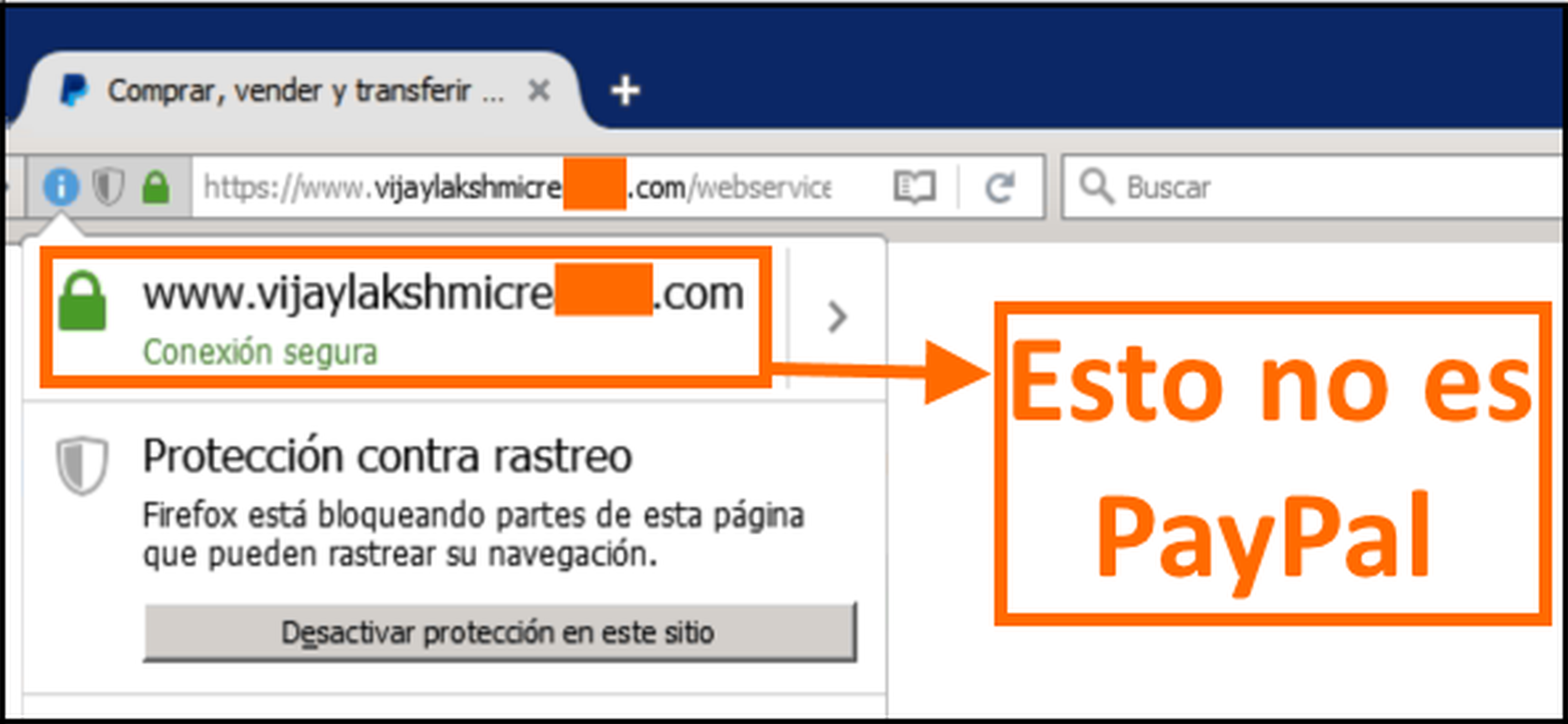 Phishing contra PayPal