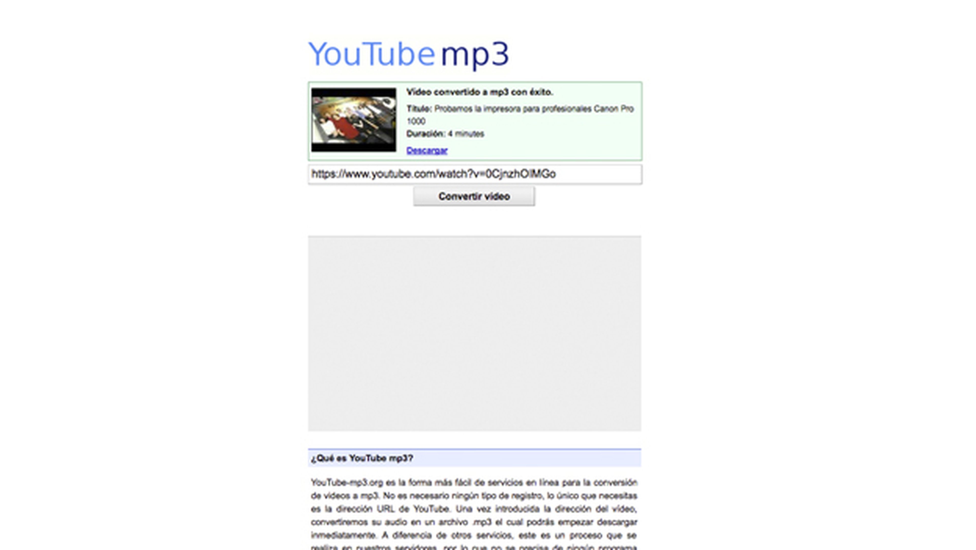 Cómo convertir vídeos de Youtube a mp3 sin usar programas