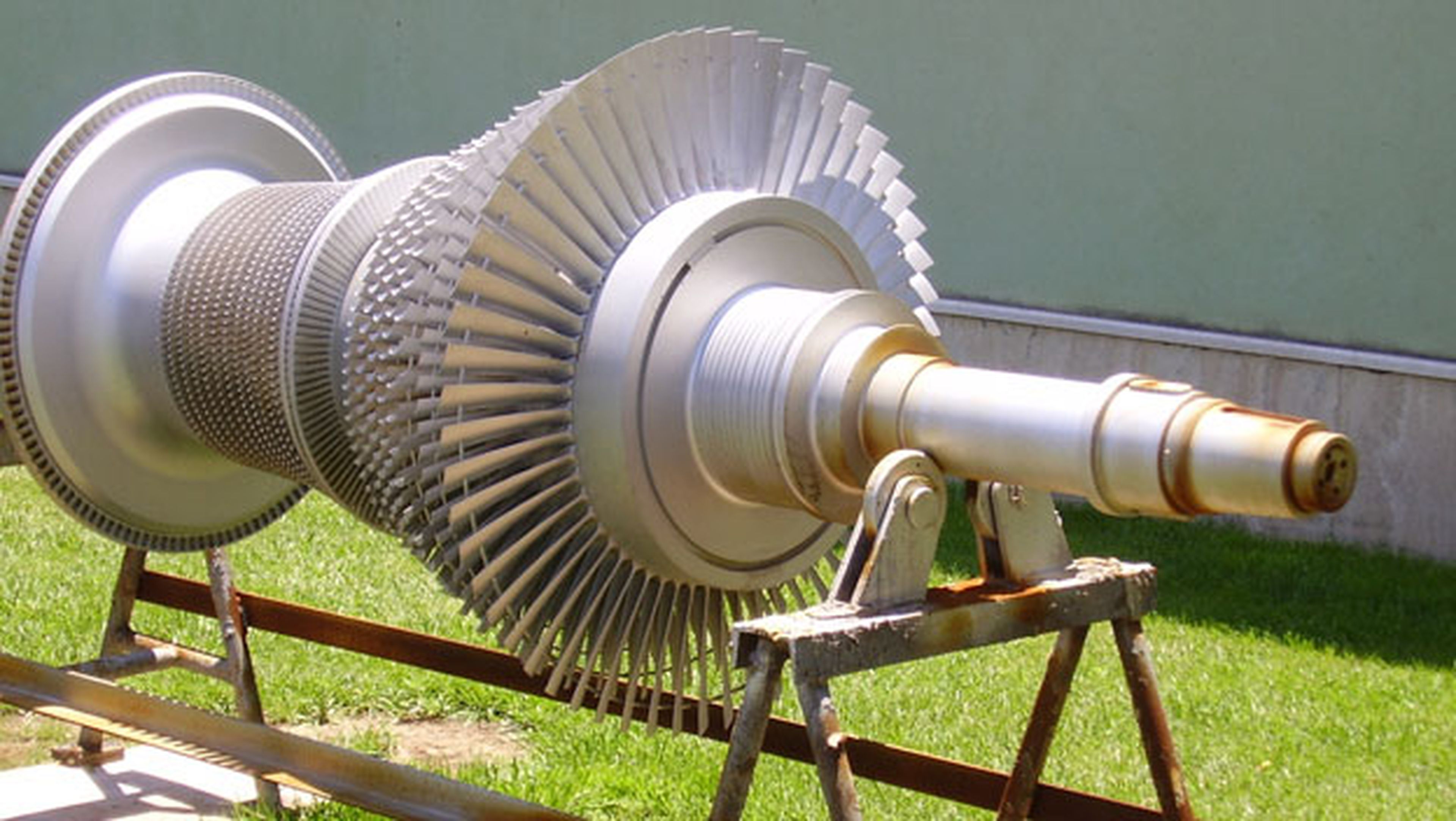 turbina que produce electricidad