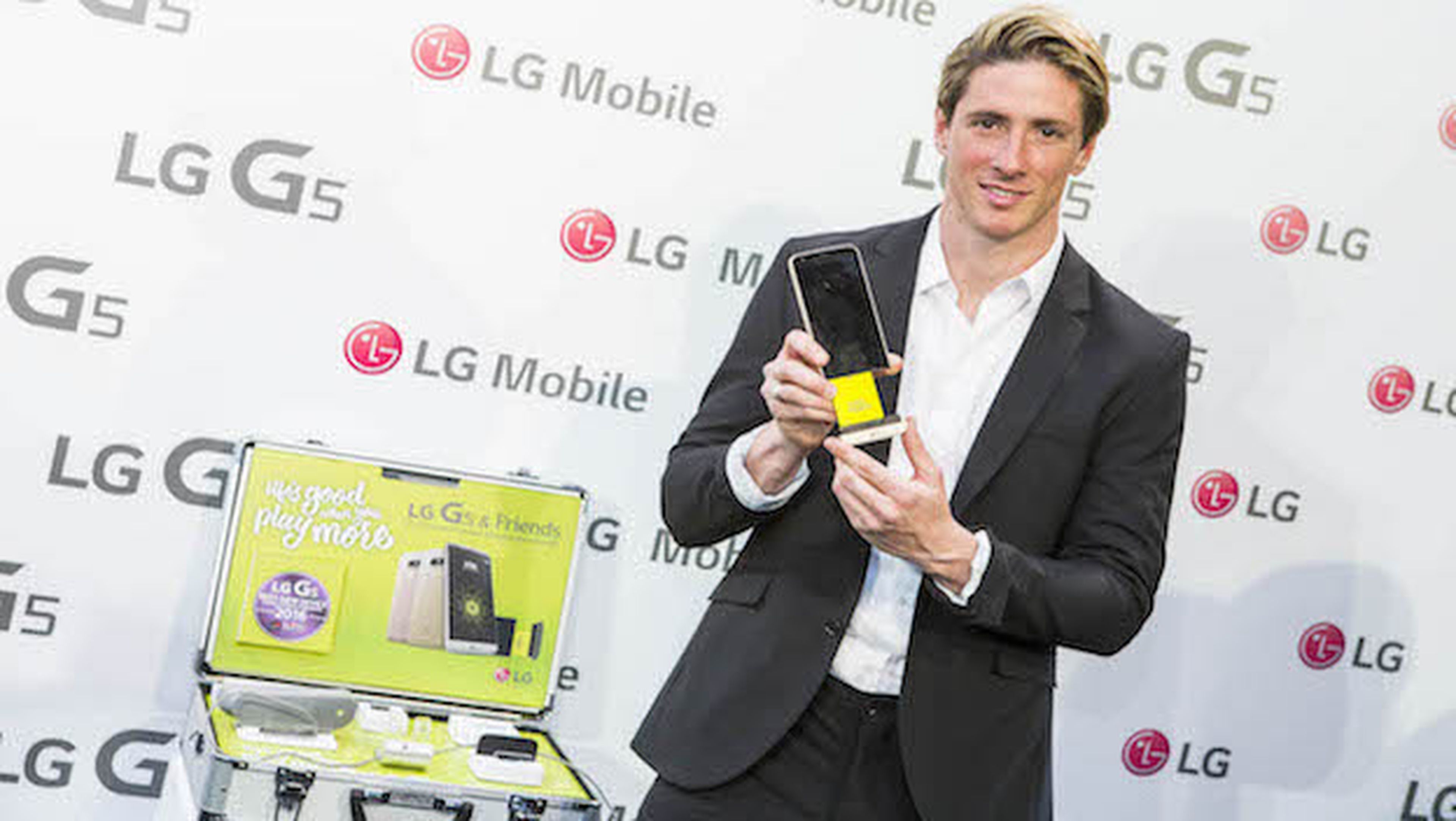 Fernando Torres presenta LG G5 & Friends