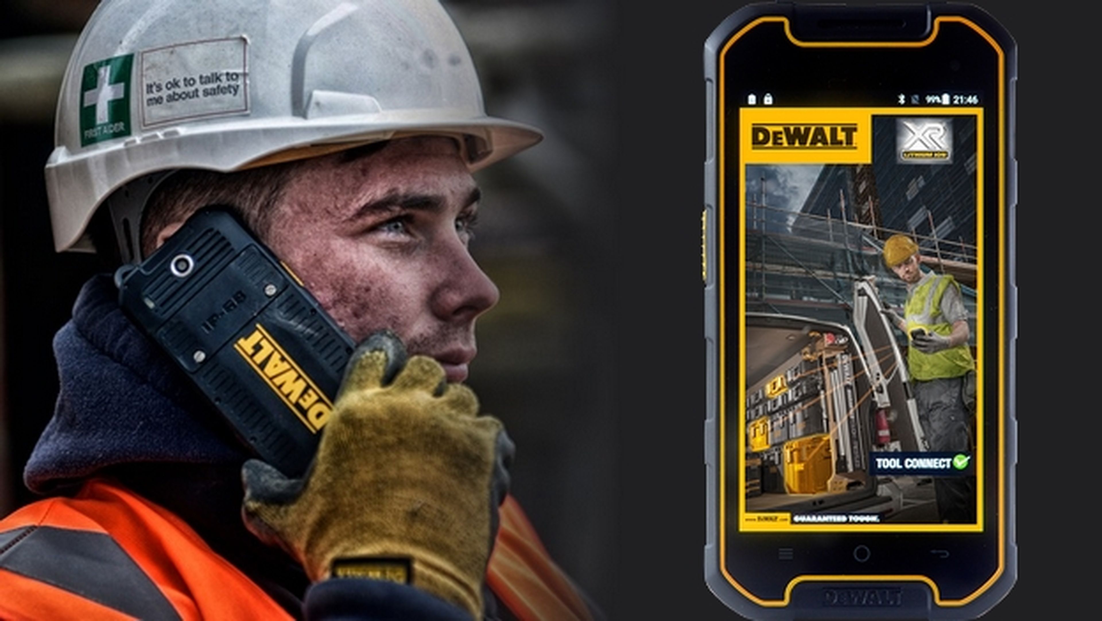 DeWALT Phone, el smartphone para obreros de la construcción