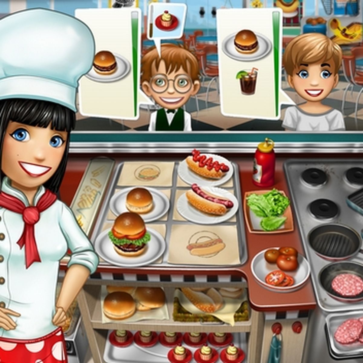 Cooking Fever. Un divertido juego de cocina gratuito para el iPad