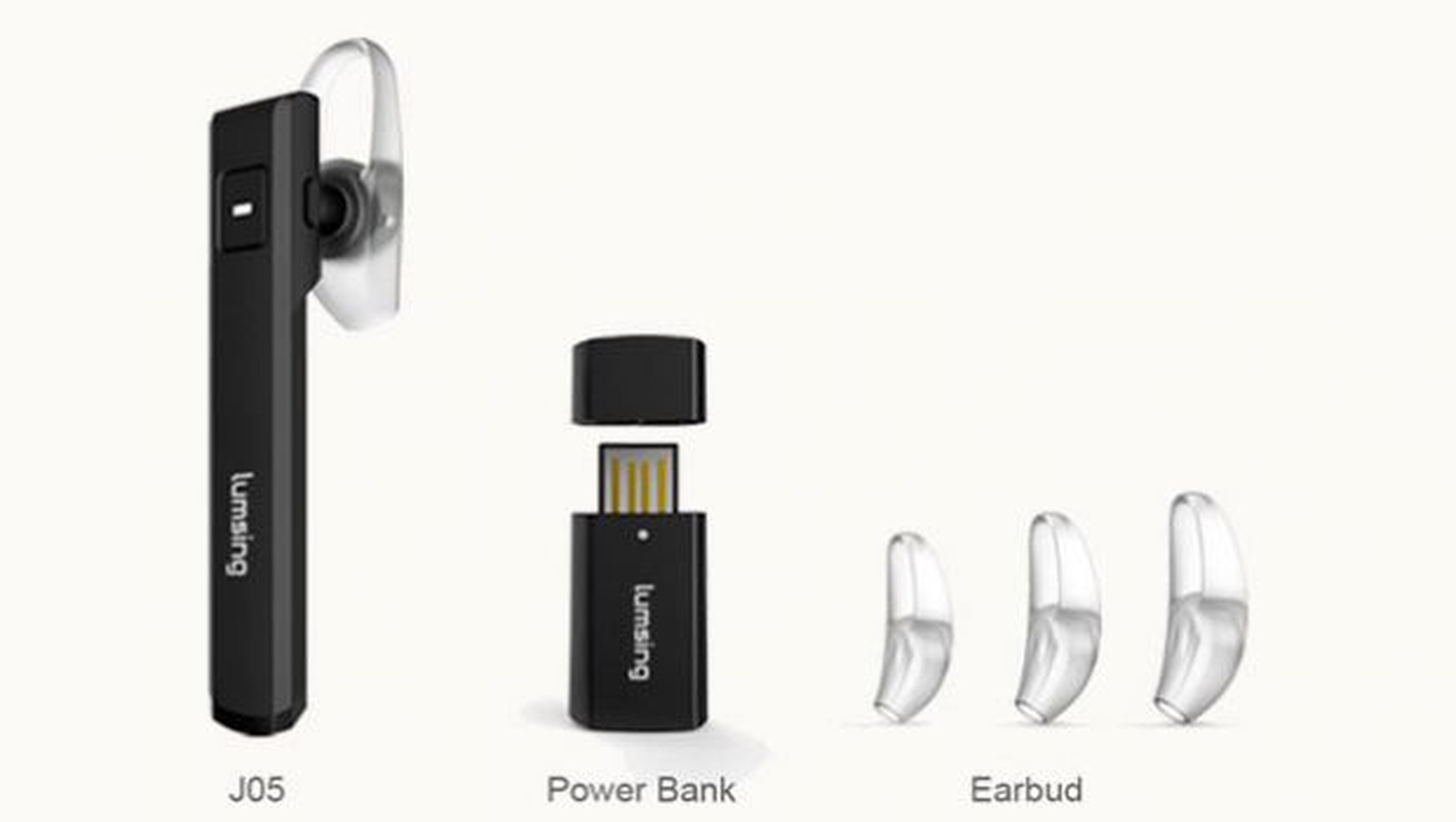 auricular inalámbrico Bluetooth manos libres J05 Business de Lumsing.