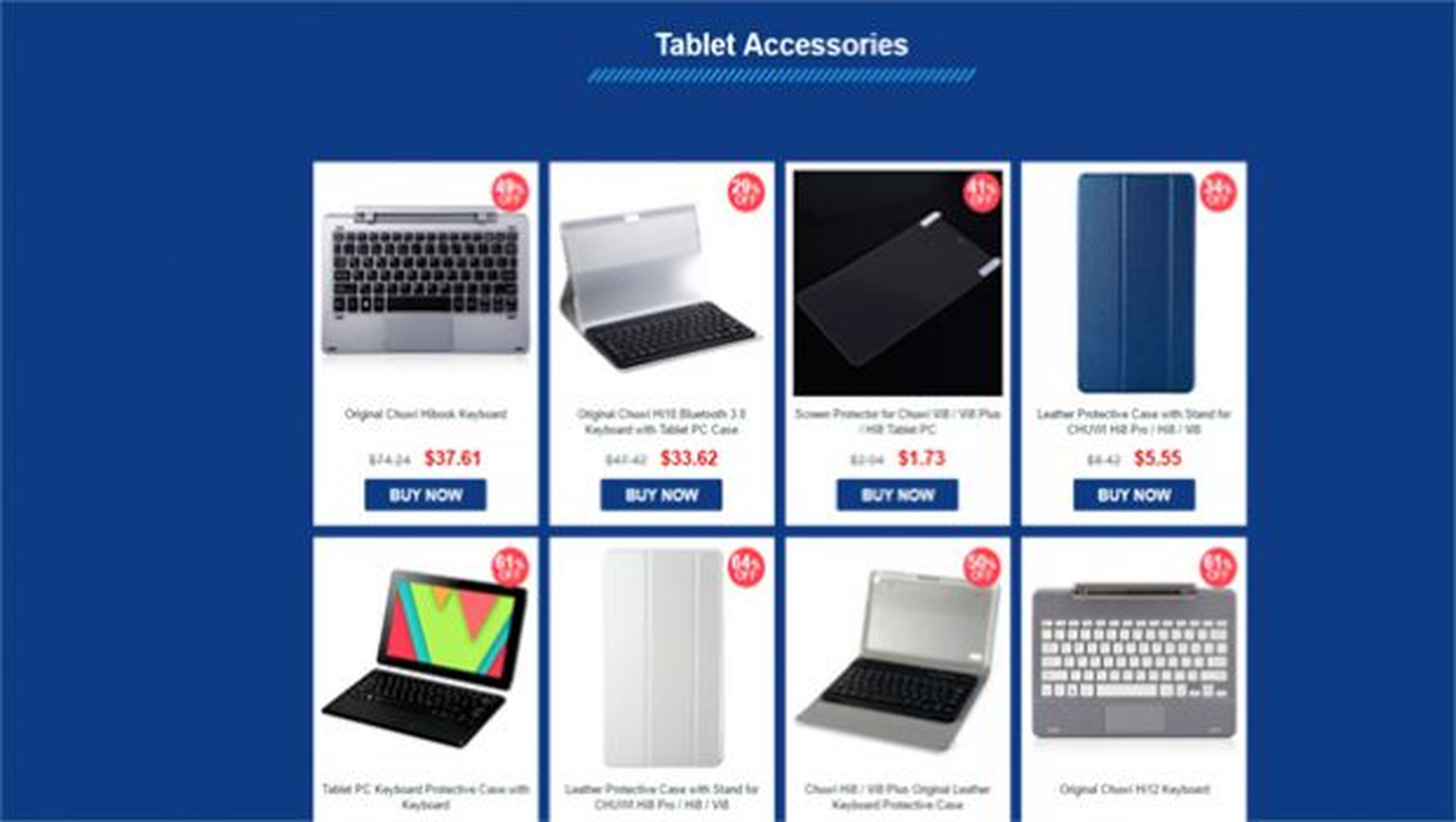 Actualmente, y hasta el día 9 de mayo, está activa la venta flash para las tablets Chuwi