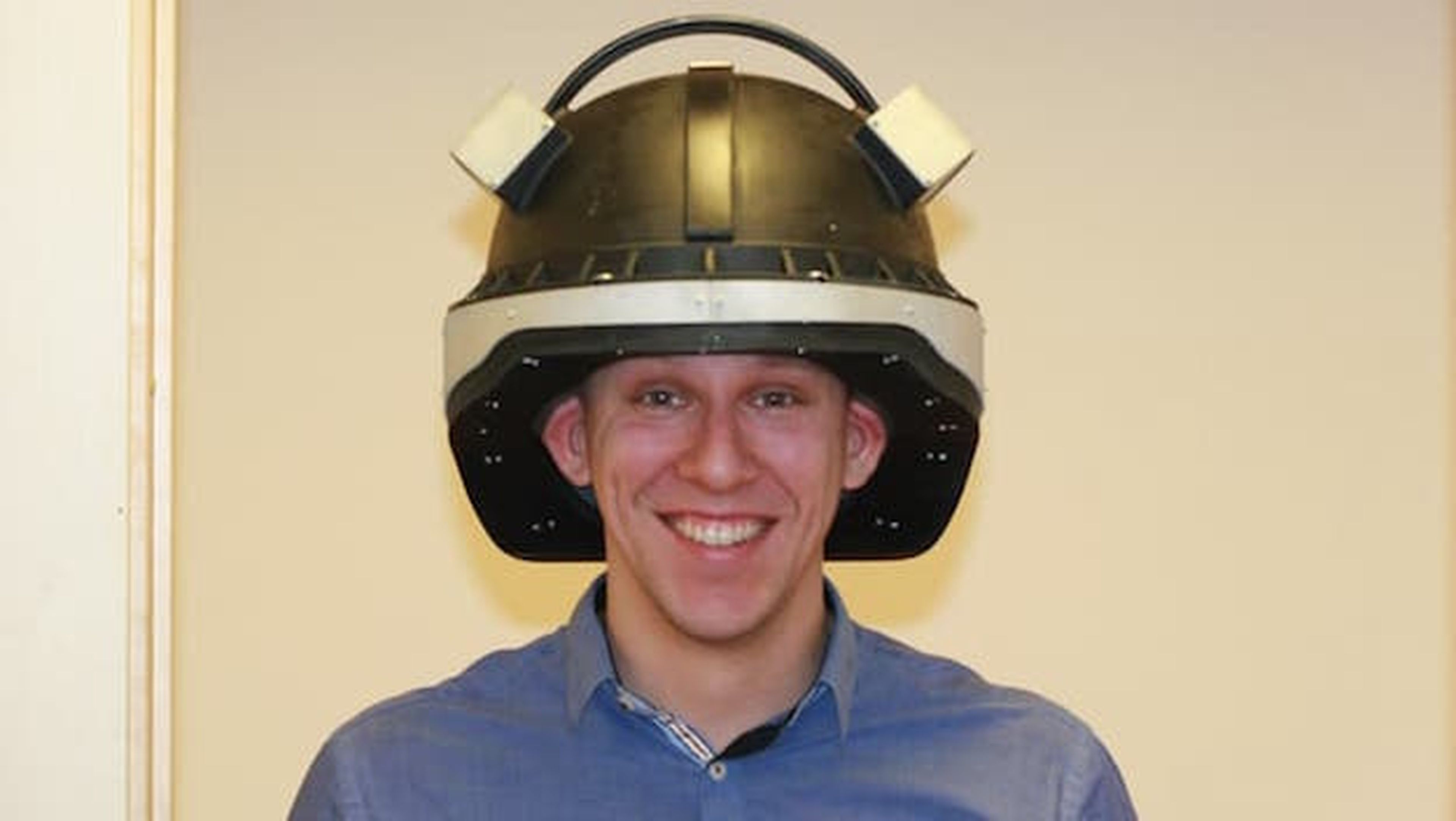 El casco permite detectar contusiones