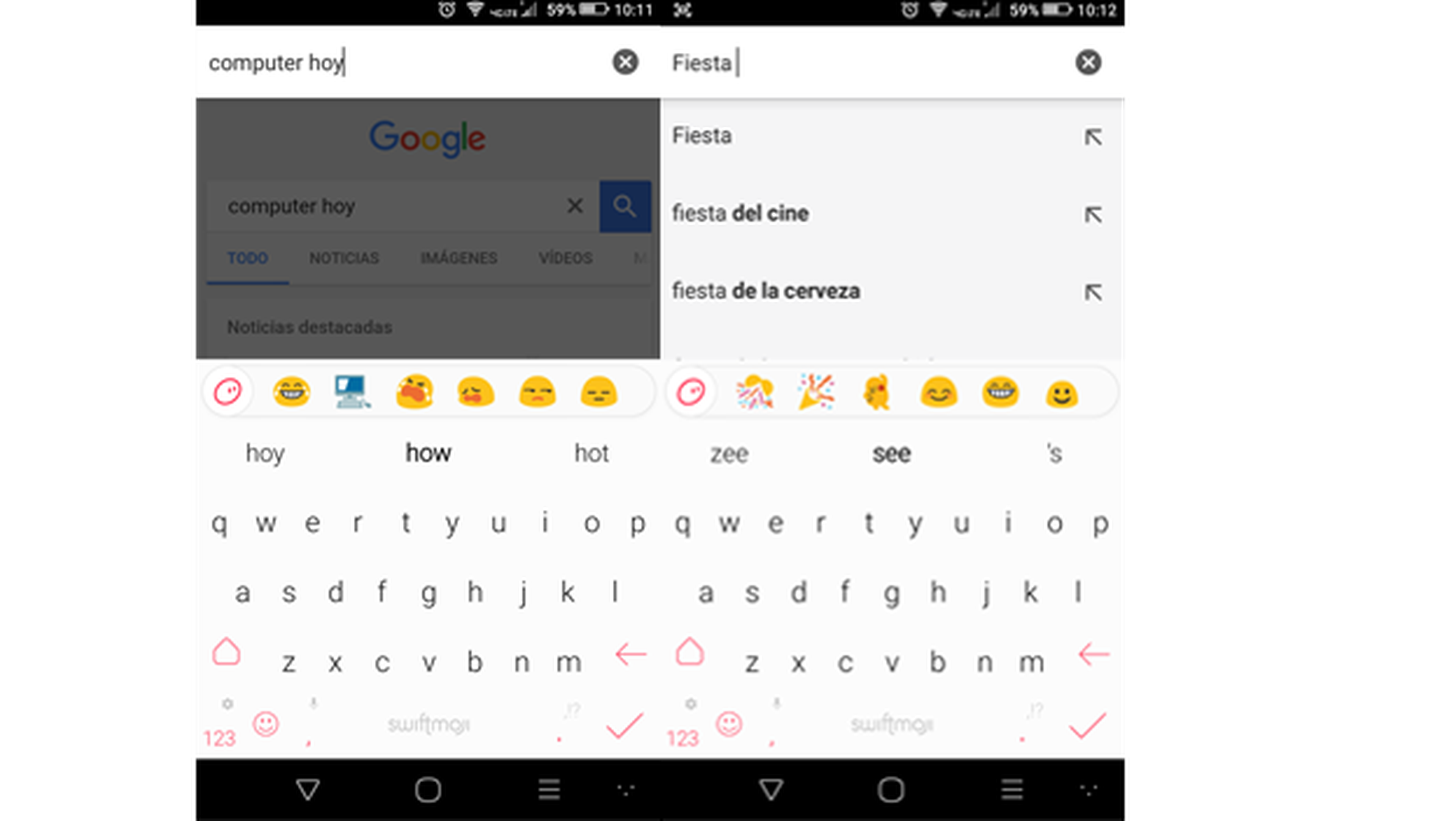 Swiftmoji, el teclado para Android que te sugiere emojis