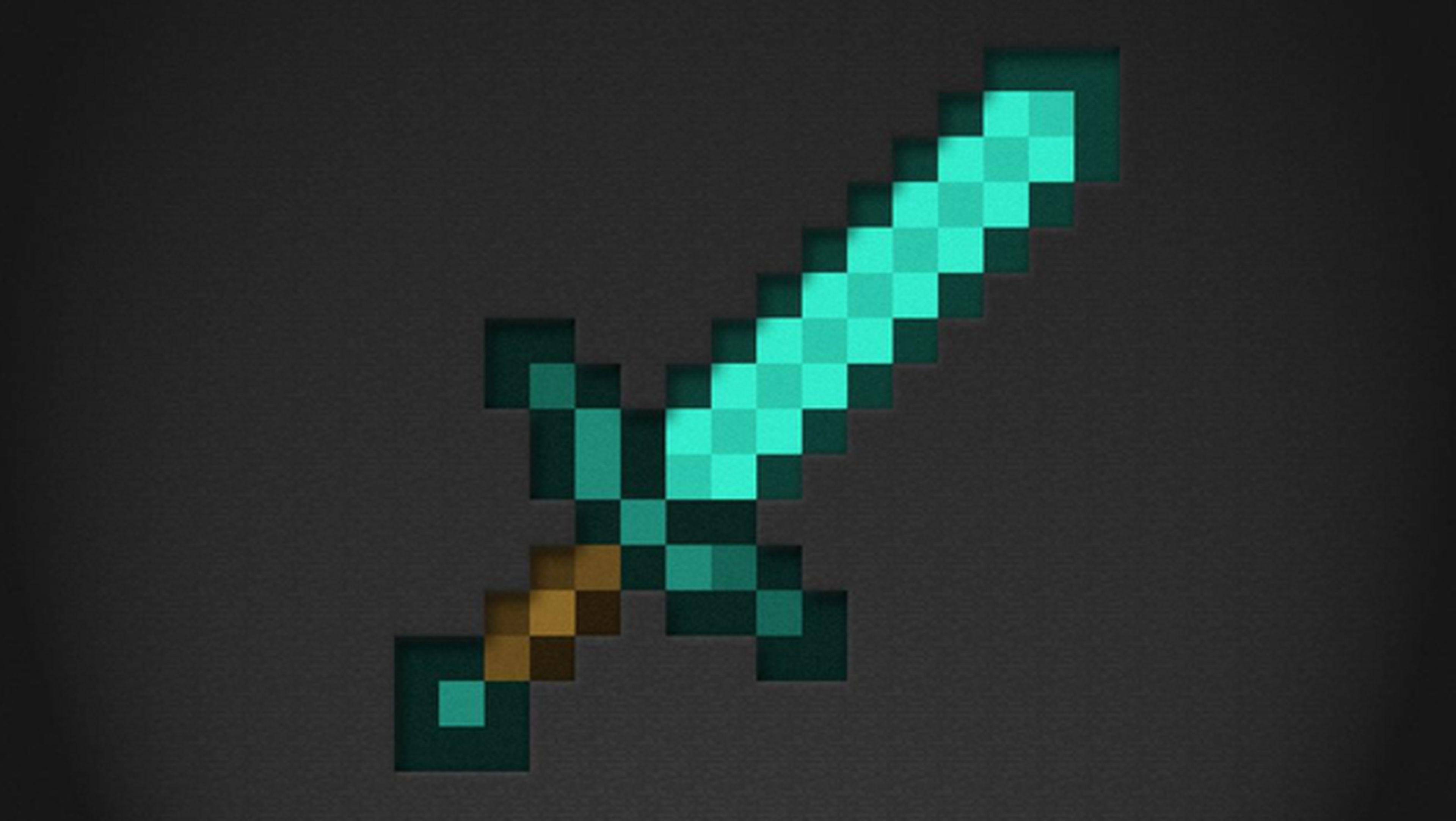 Майнкрафтовский меч алмазный