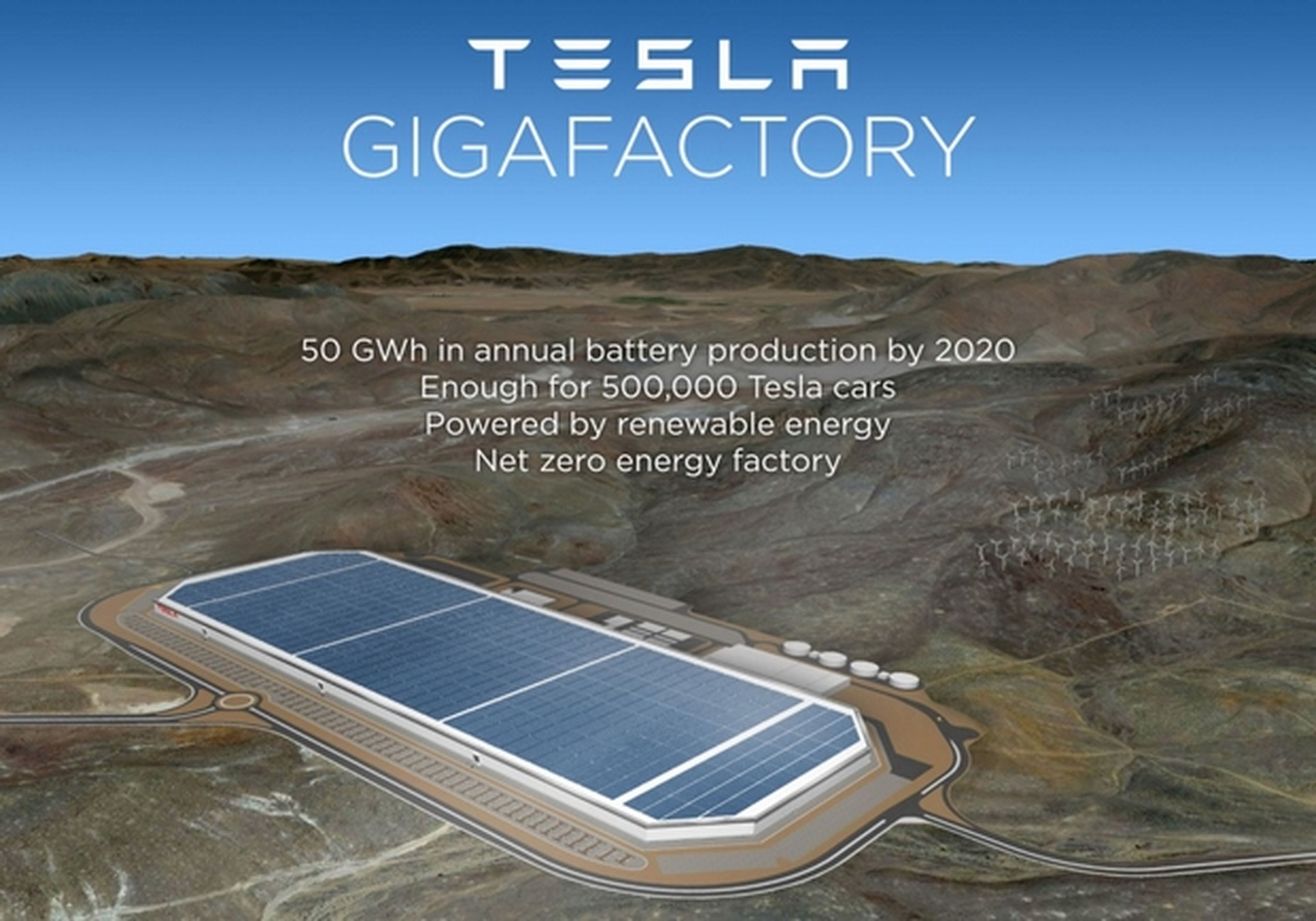 Tesla abrirá su gigafactoría de baterías el 29 de julio