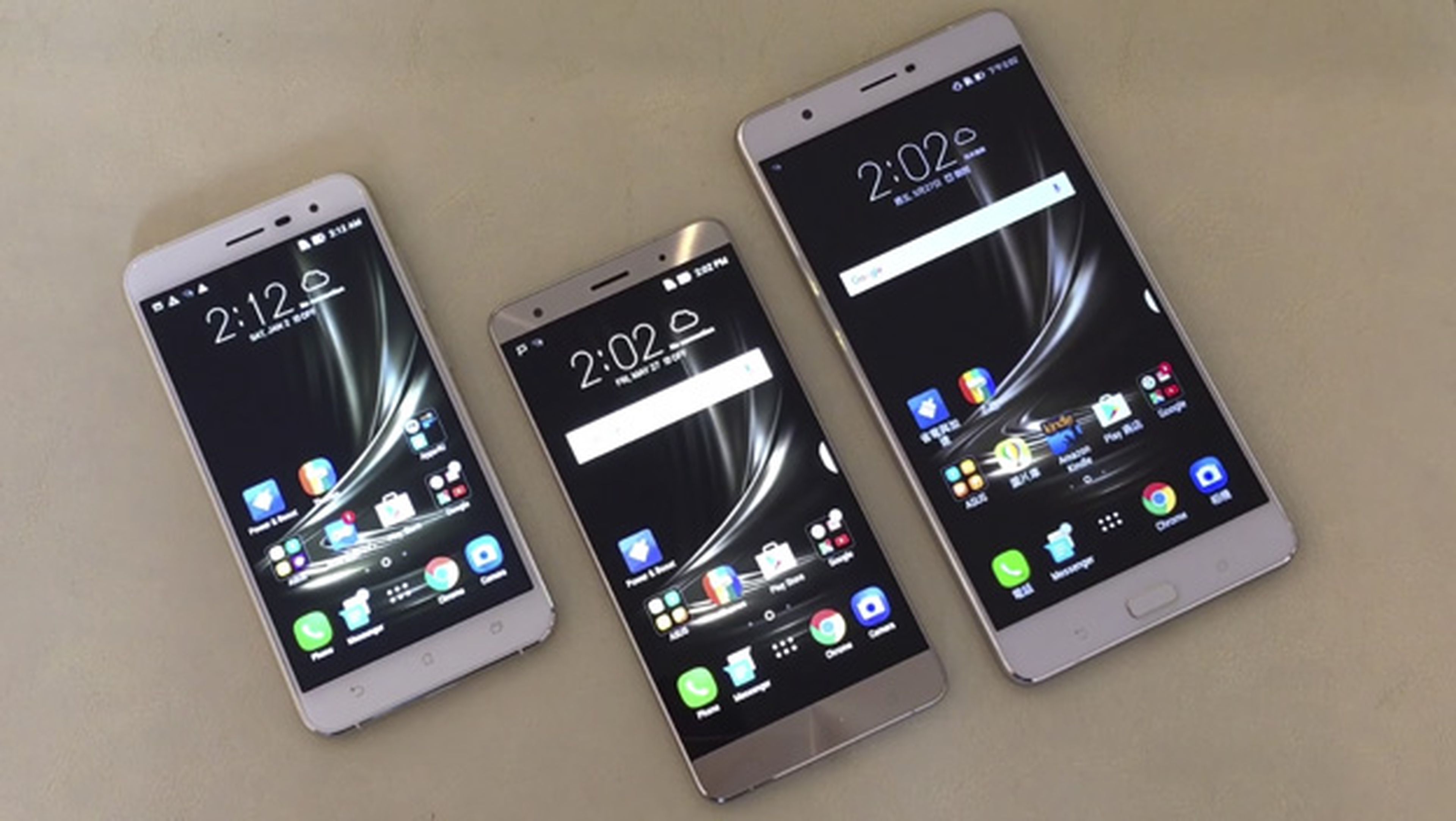 Asus y sus tres modelos de Zenfone 3 aprietan la gama alta