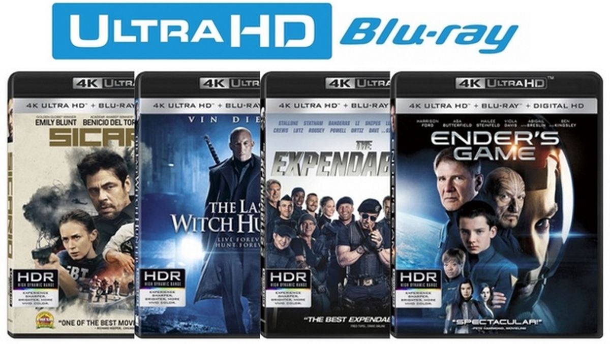 Grandes ofertas en películas en 4K UHD y Blu-Ray en el día de hoy 
