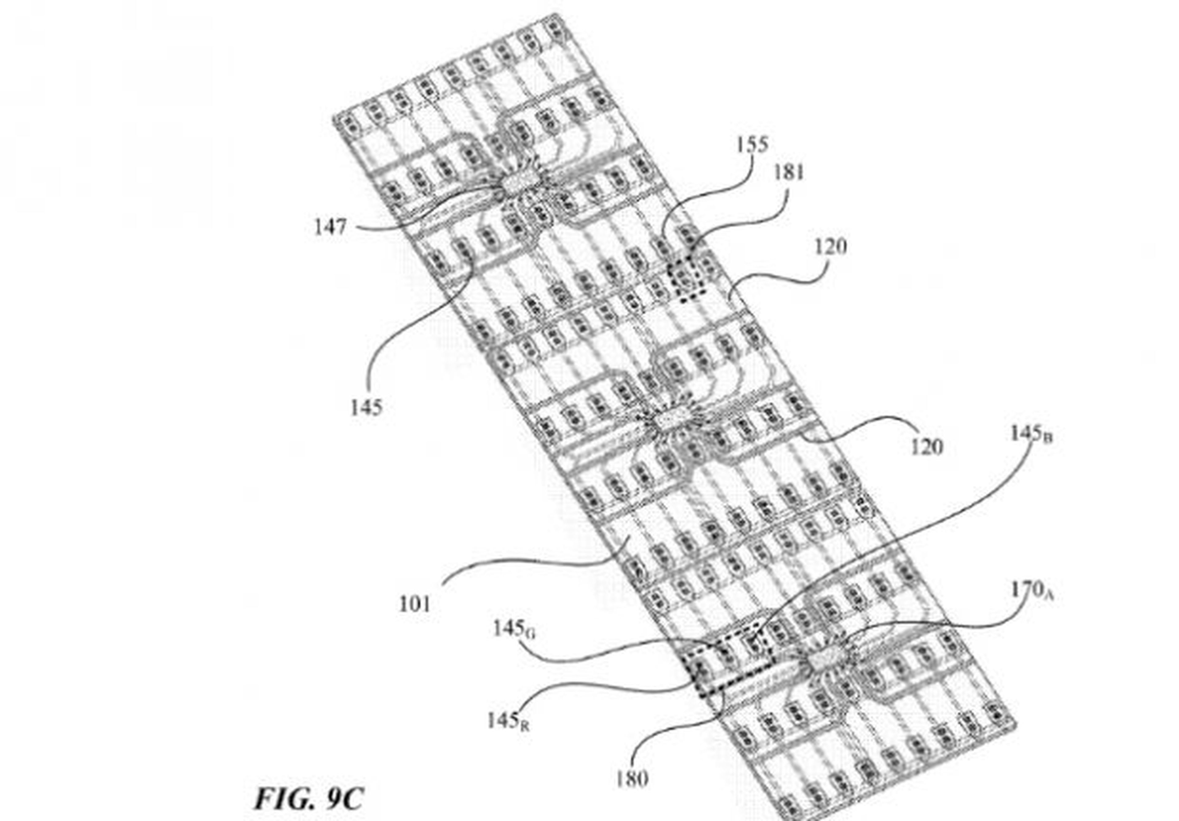 patente pantalla flexible