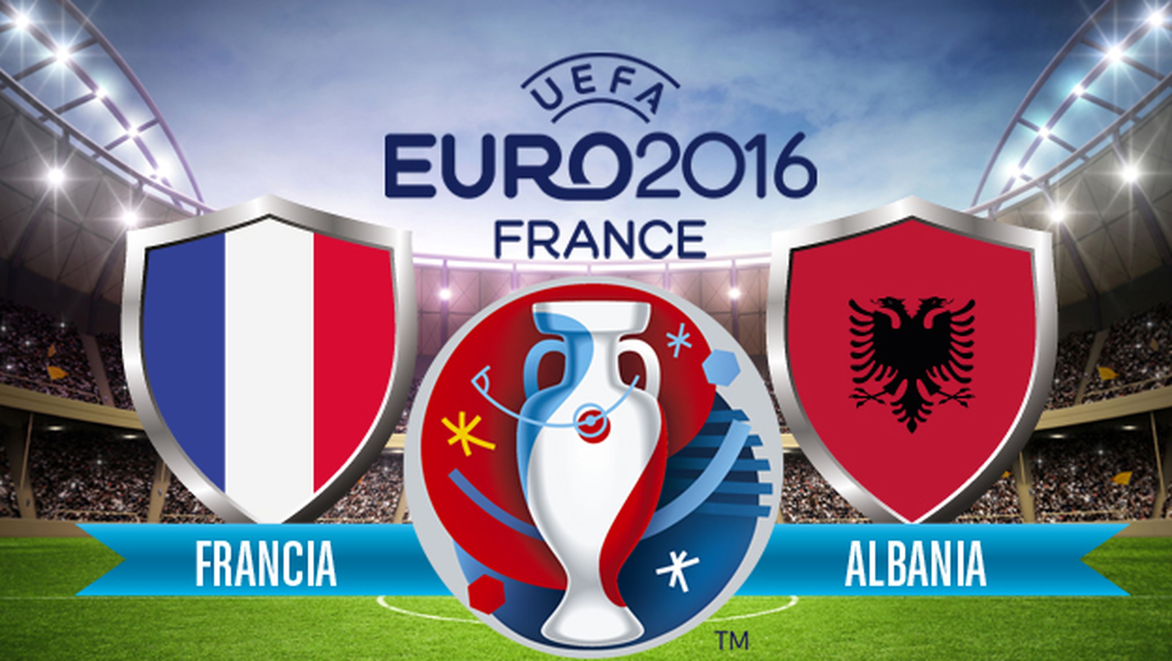 ver Francia Albania de la Eurocopa gratis por Internet