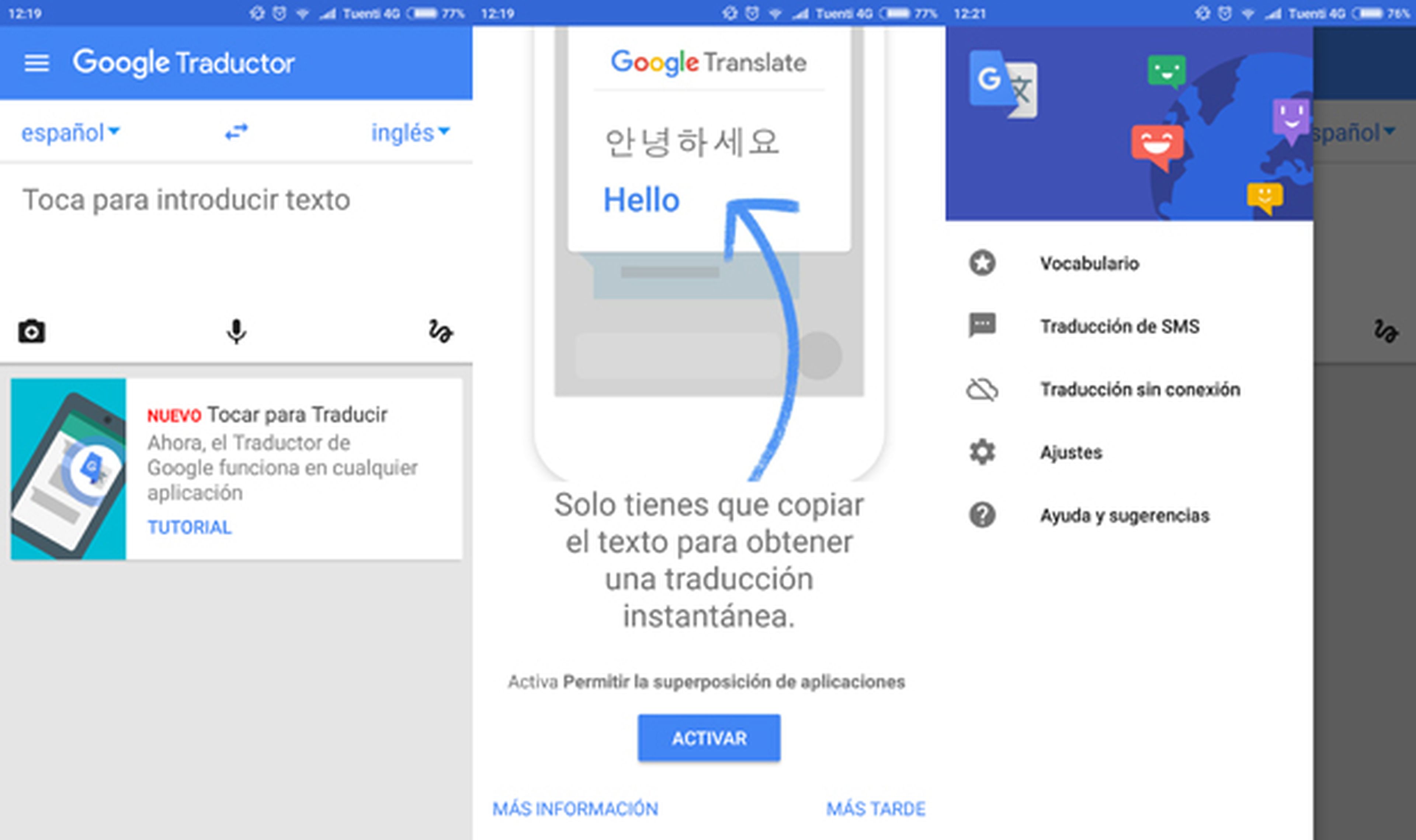 Cómo utilizar el Traductor de Google sin