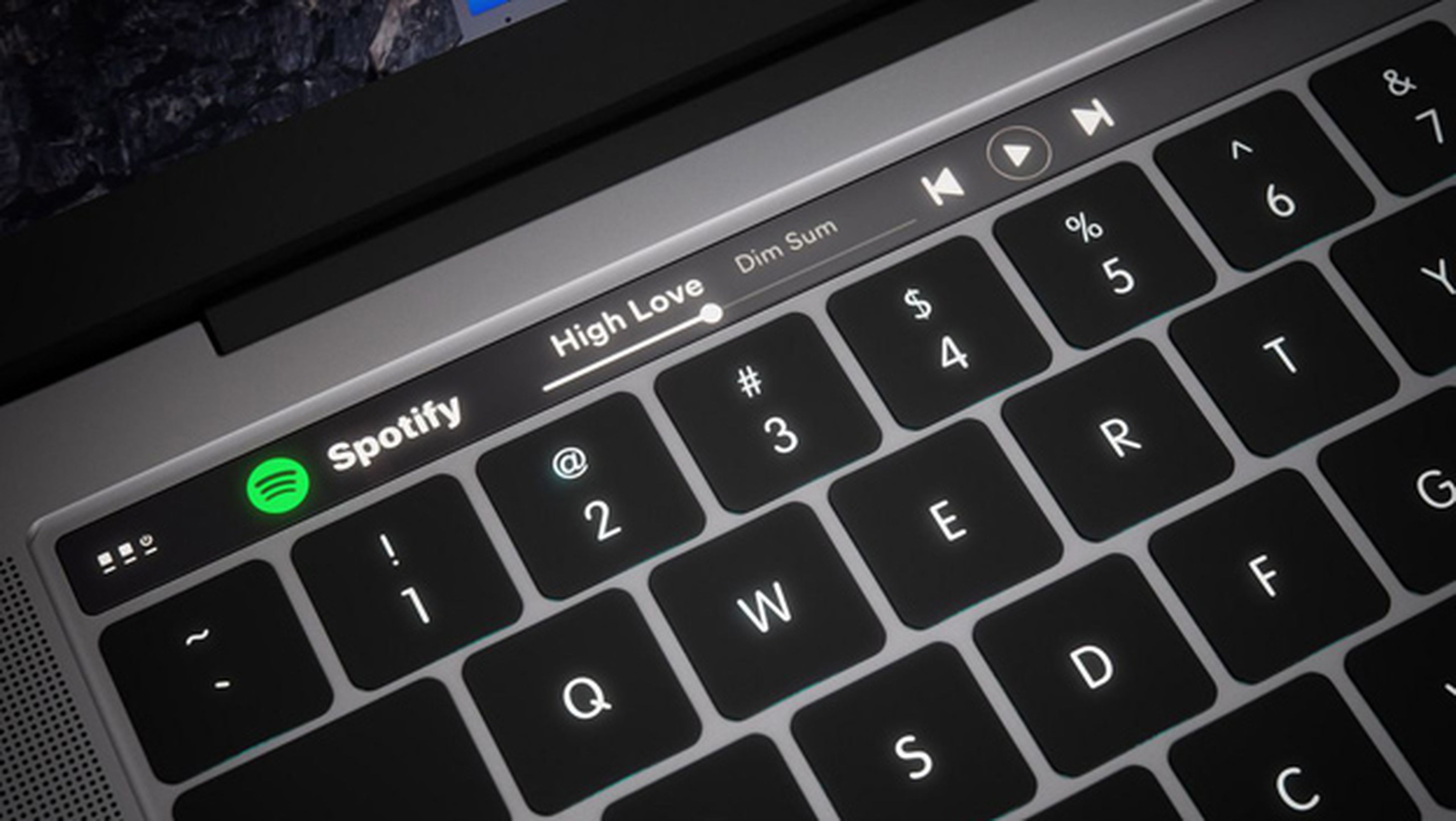 El nuevo MacBook Pro podría tener una barra táctil OLED