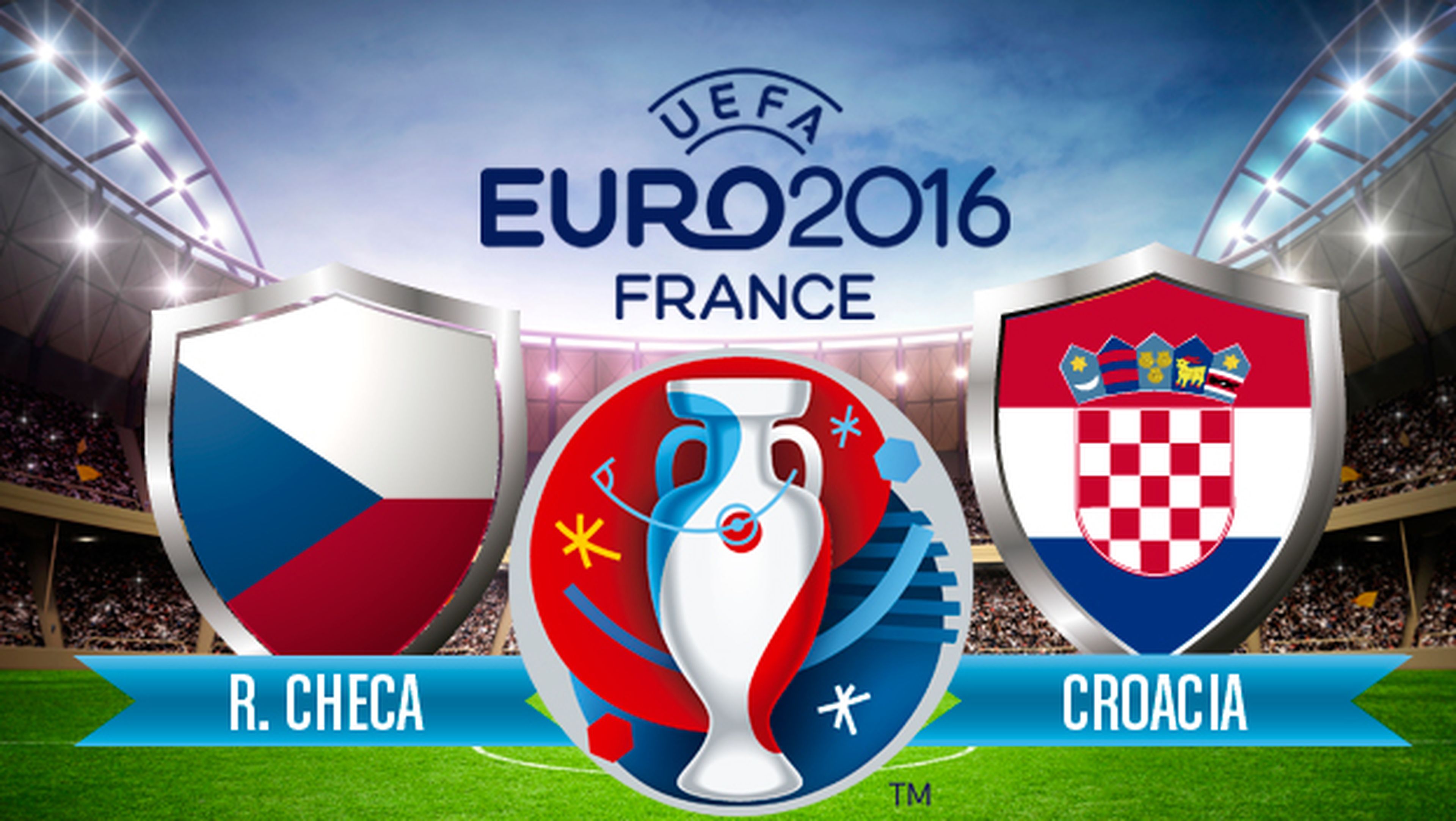 Ver online en Internet República Checa vs Croacia Eurocopa gratis