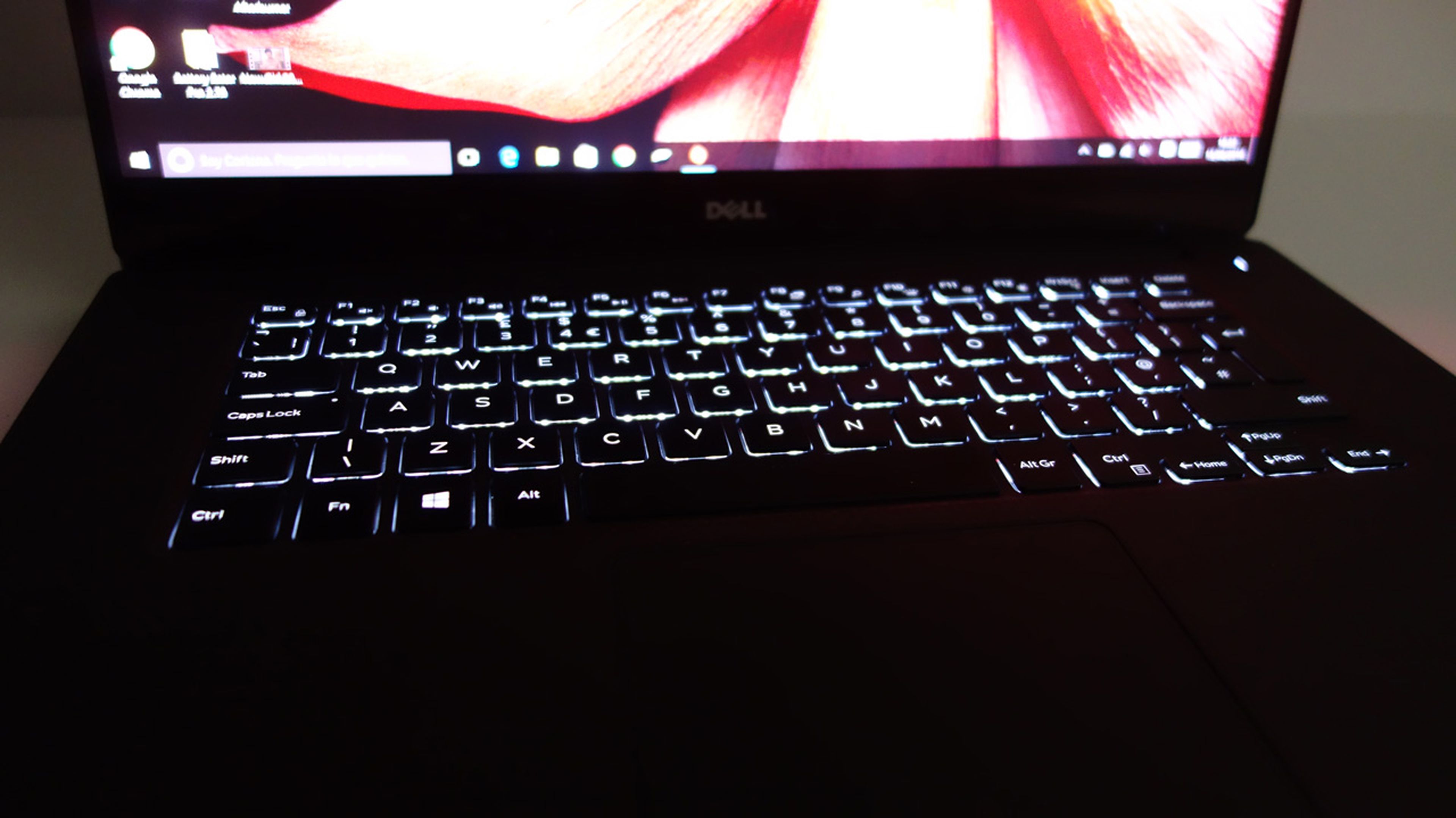 teclado retroiluminado Dell XPS 15