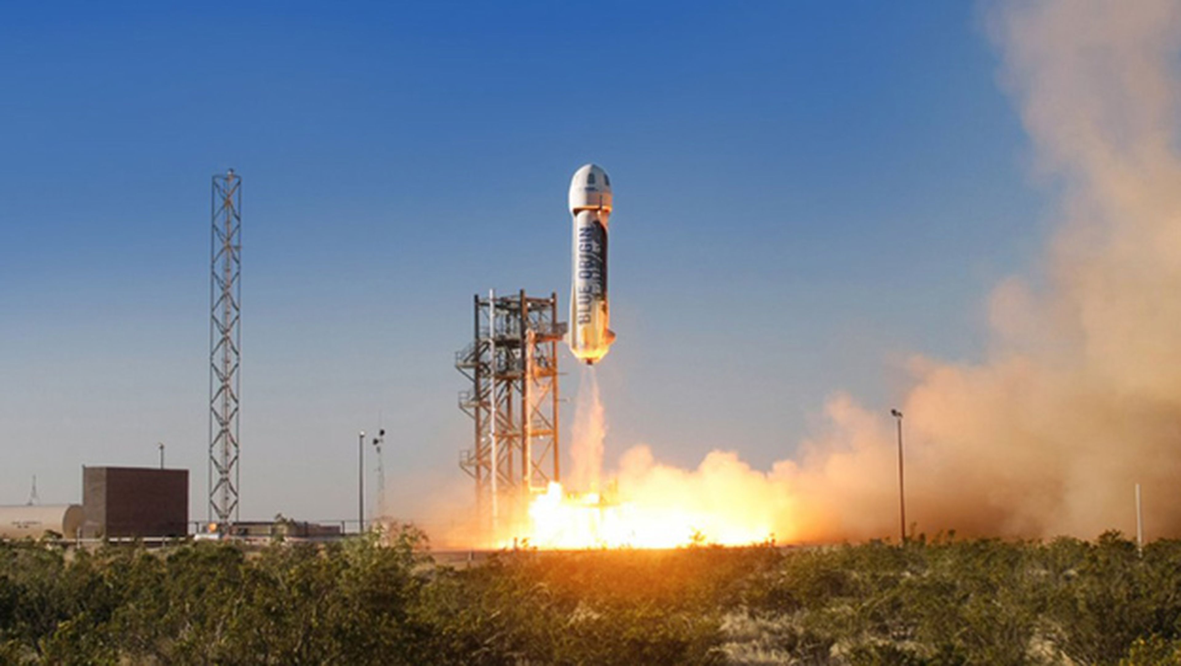Blue Origin se acerca al primer vuelo comercial al espacio