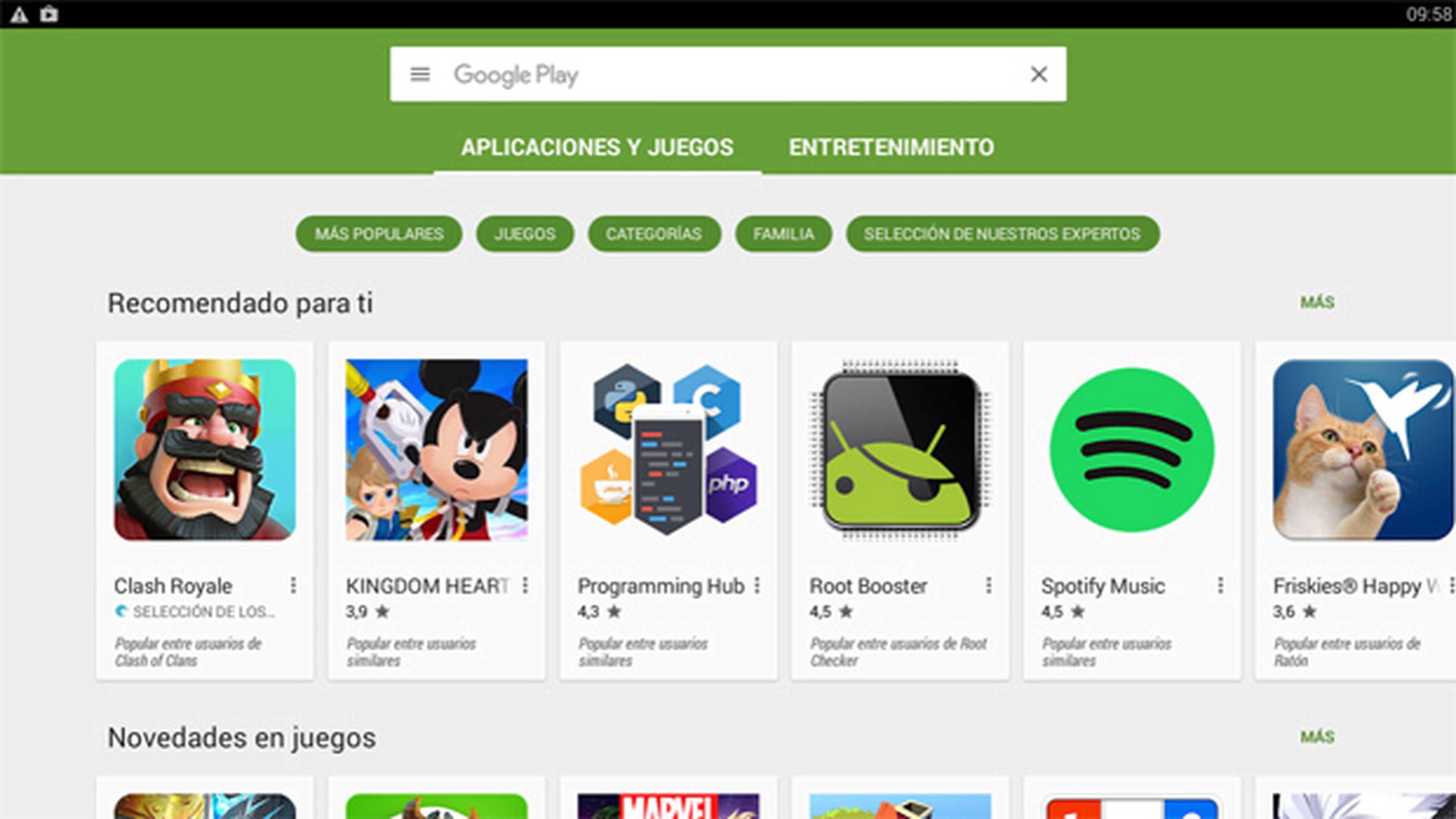 Descargar aplicaciones de Google Play Store
