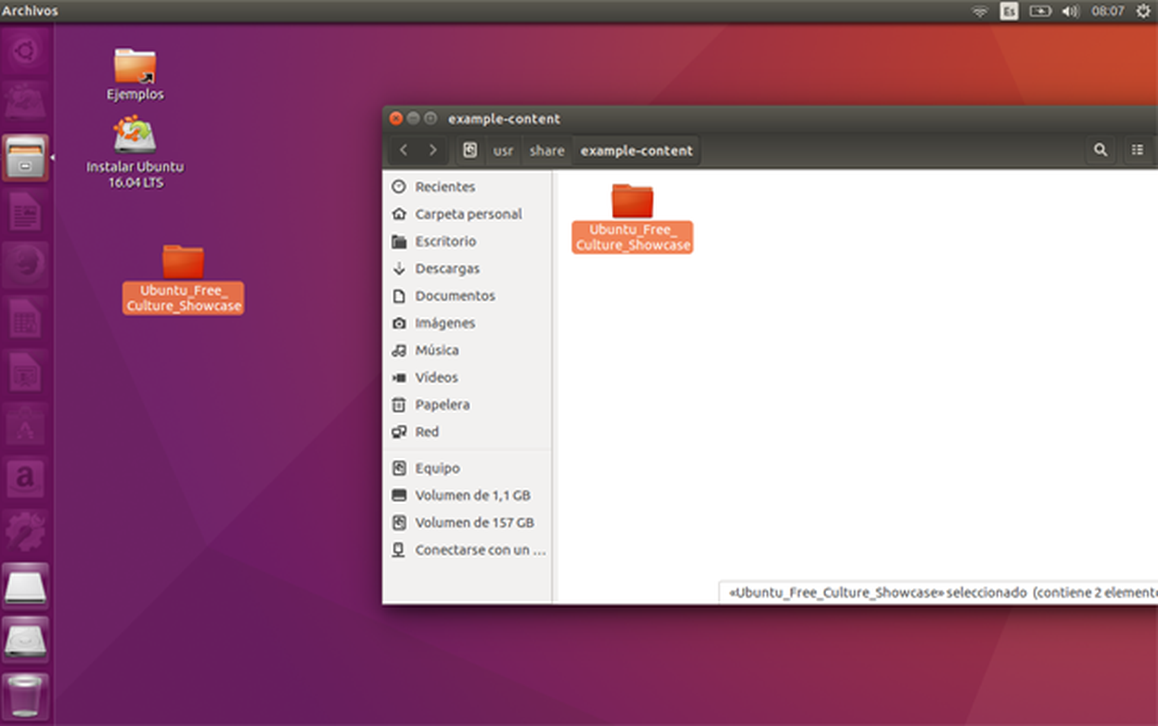 Crear acceso directo en Ubuntu