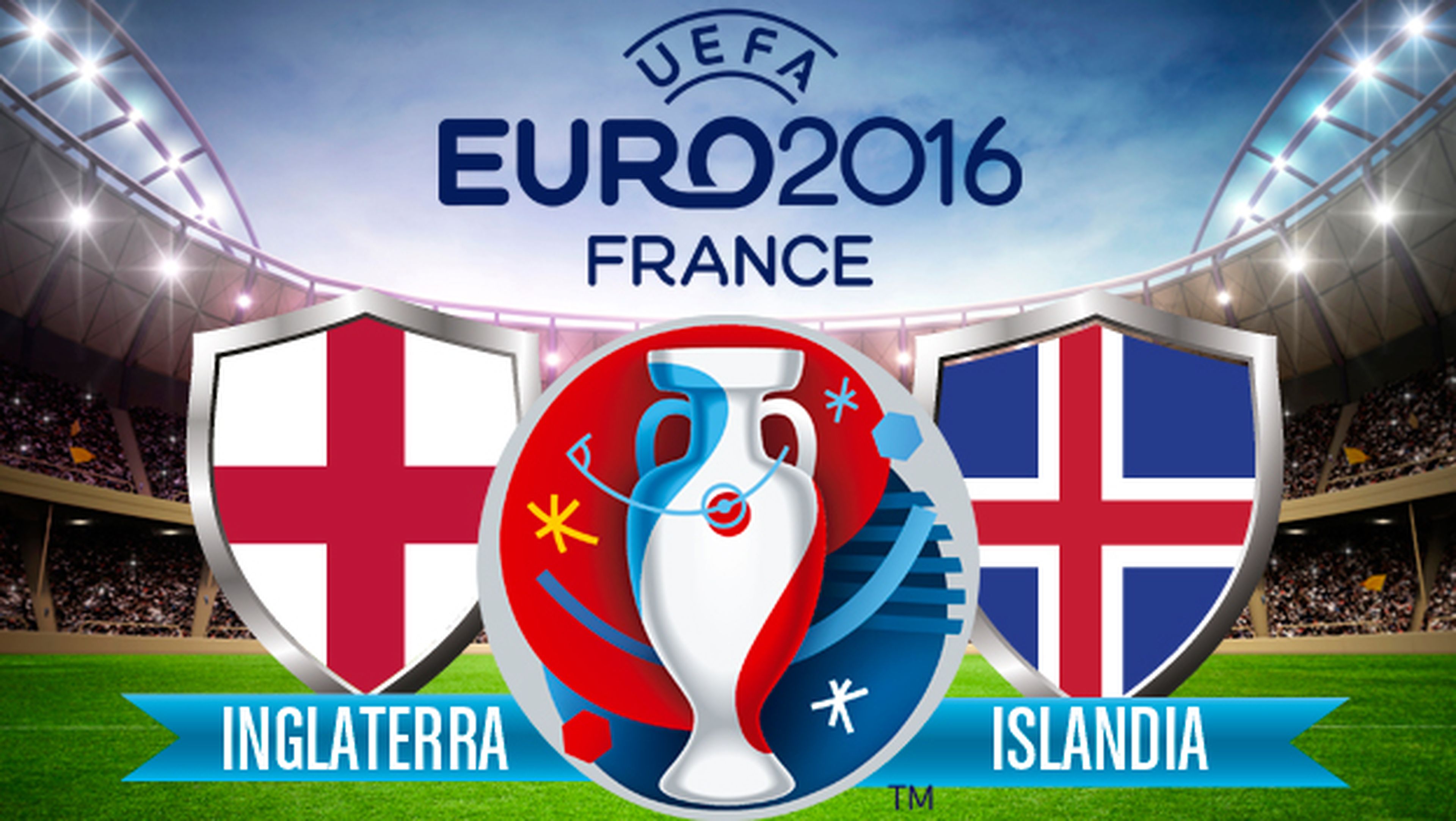 inglaterra islandia online en directo por streaming en Internet gratis de la eurocopa