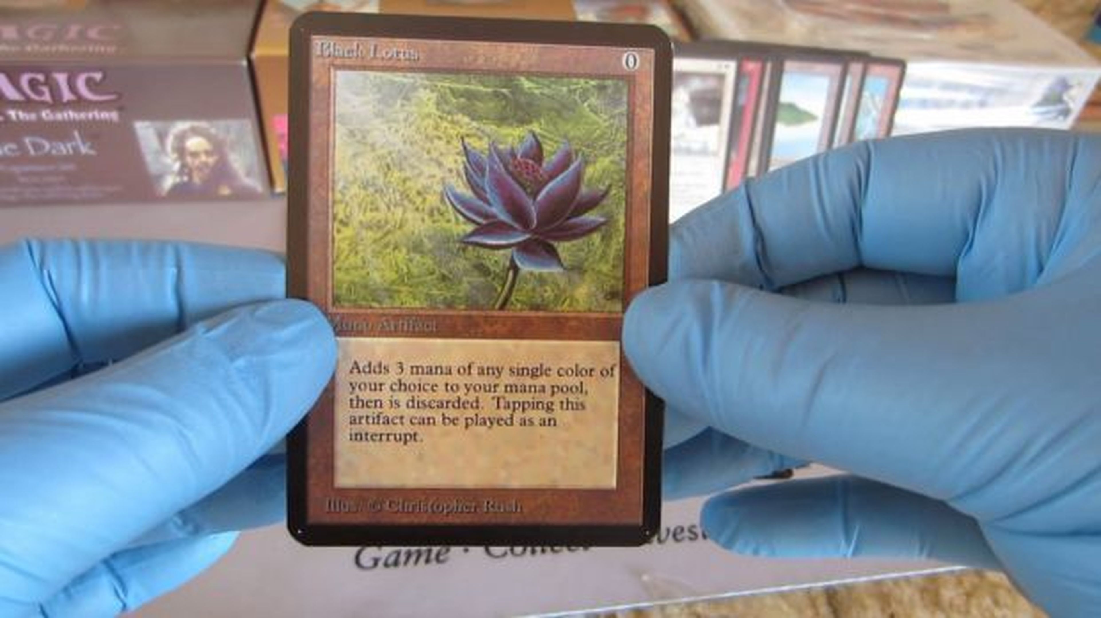 Carta Magic Black Lotus