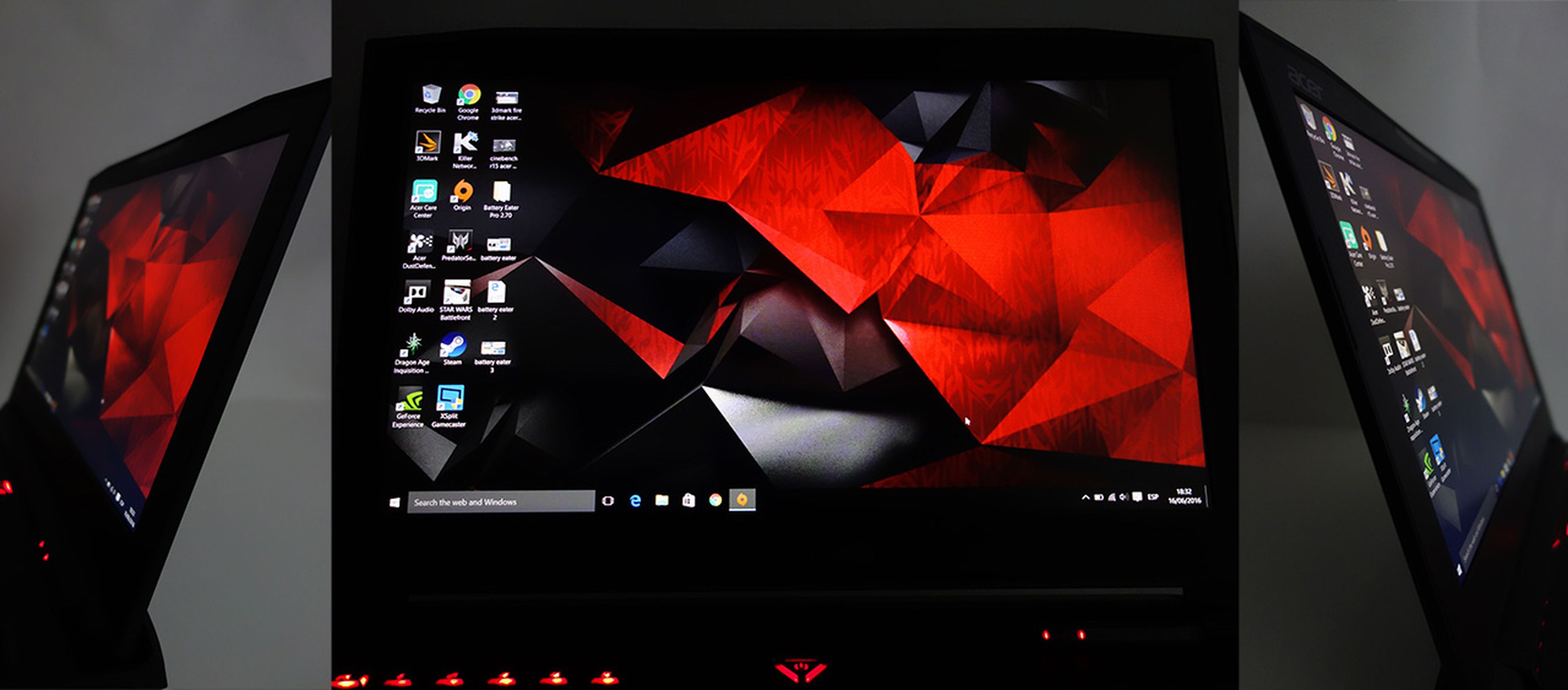 Acer predator 15, pantalla