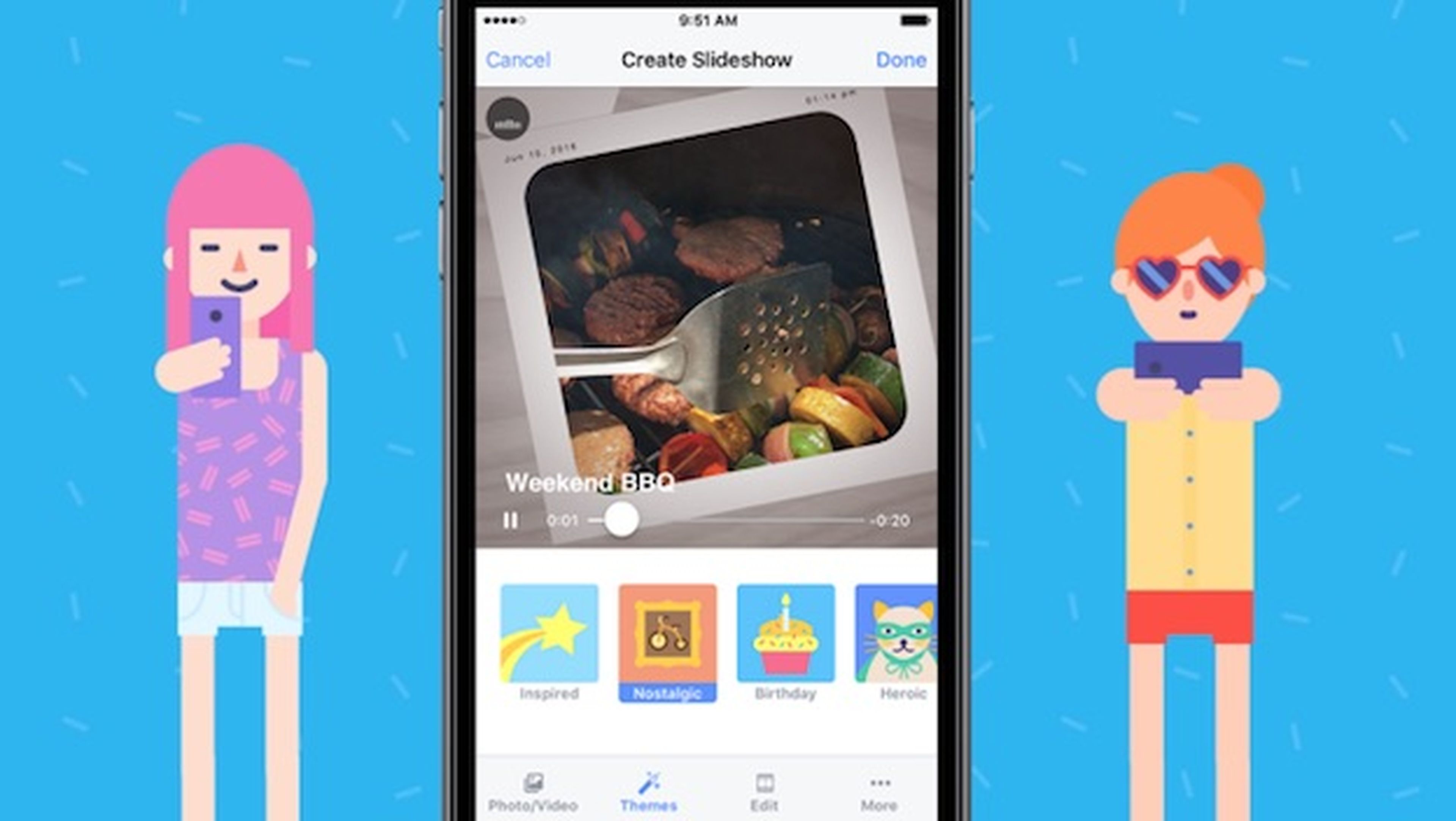 Facebook introduce Slideshow