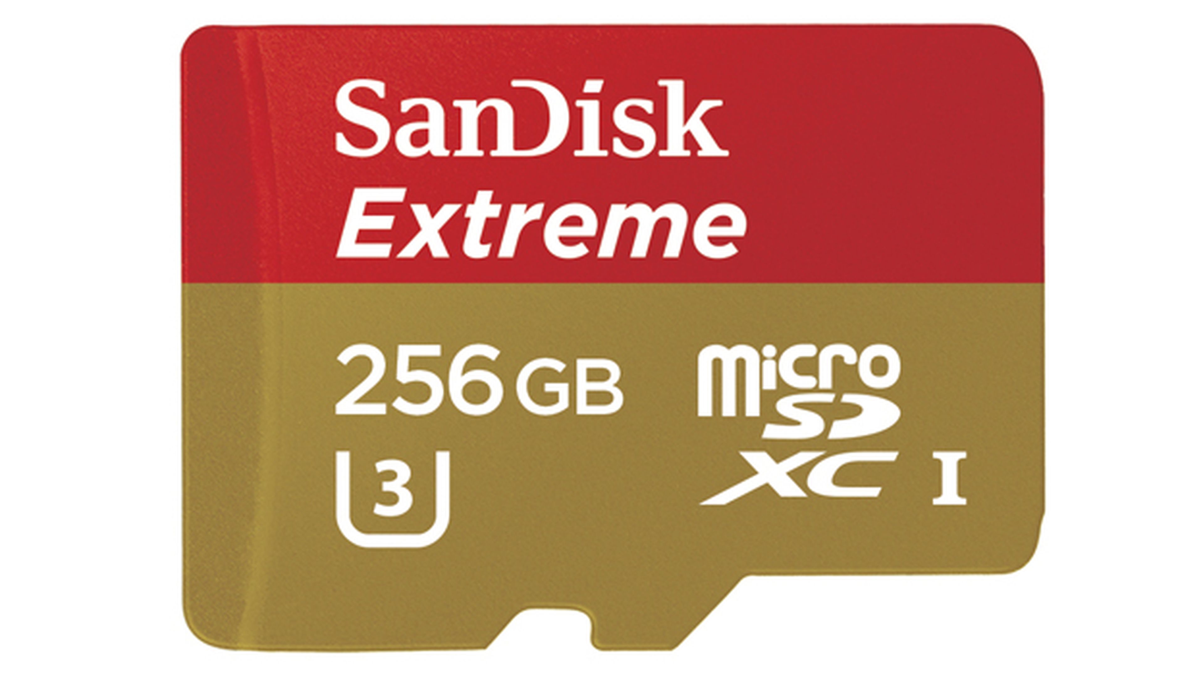 SanDisk Extreme: 256 GB para la MicroSD más rápida del mundo