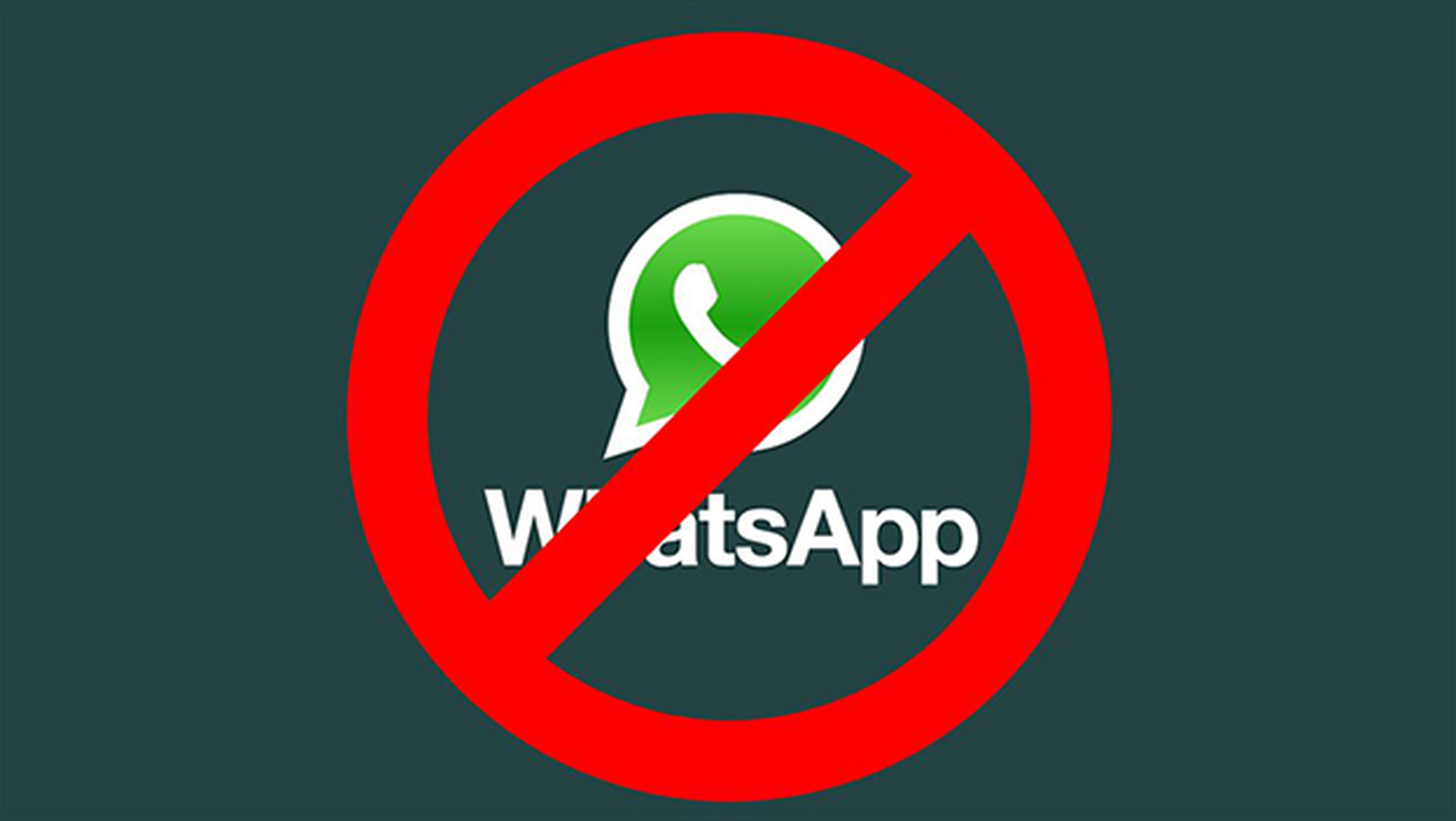 WhatsApp cuenta bloqueada