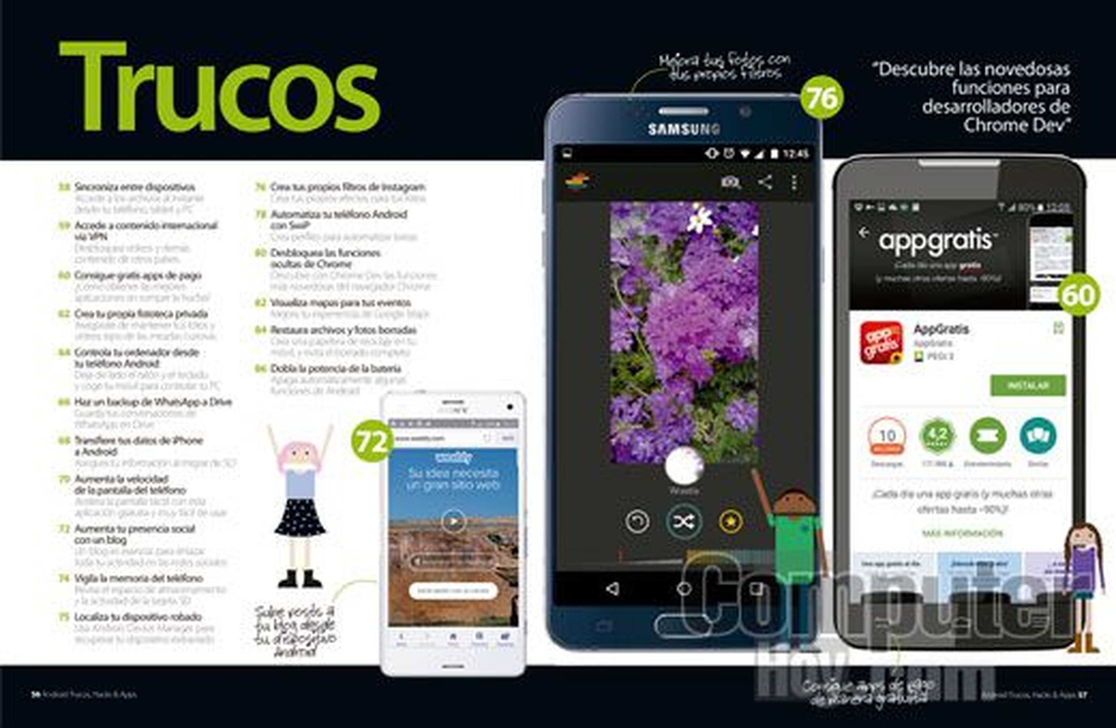 Android Trucos, Hacks y Apps ¡Ya en tu quiosco!
