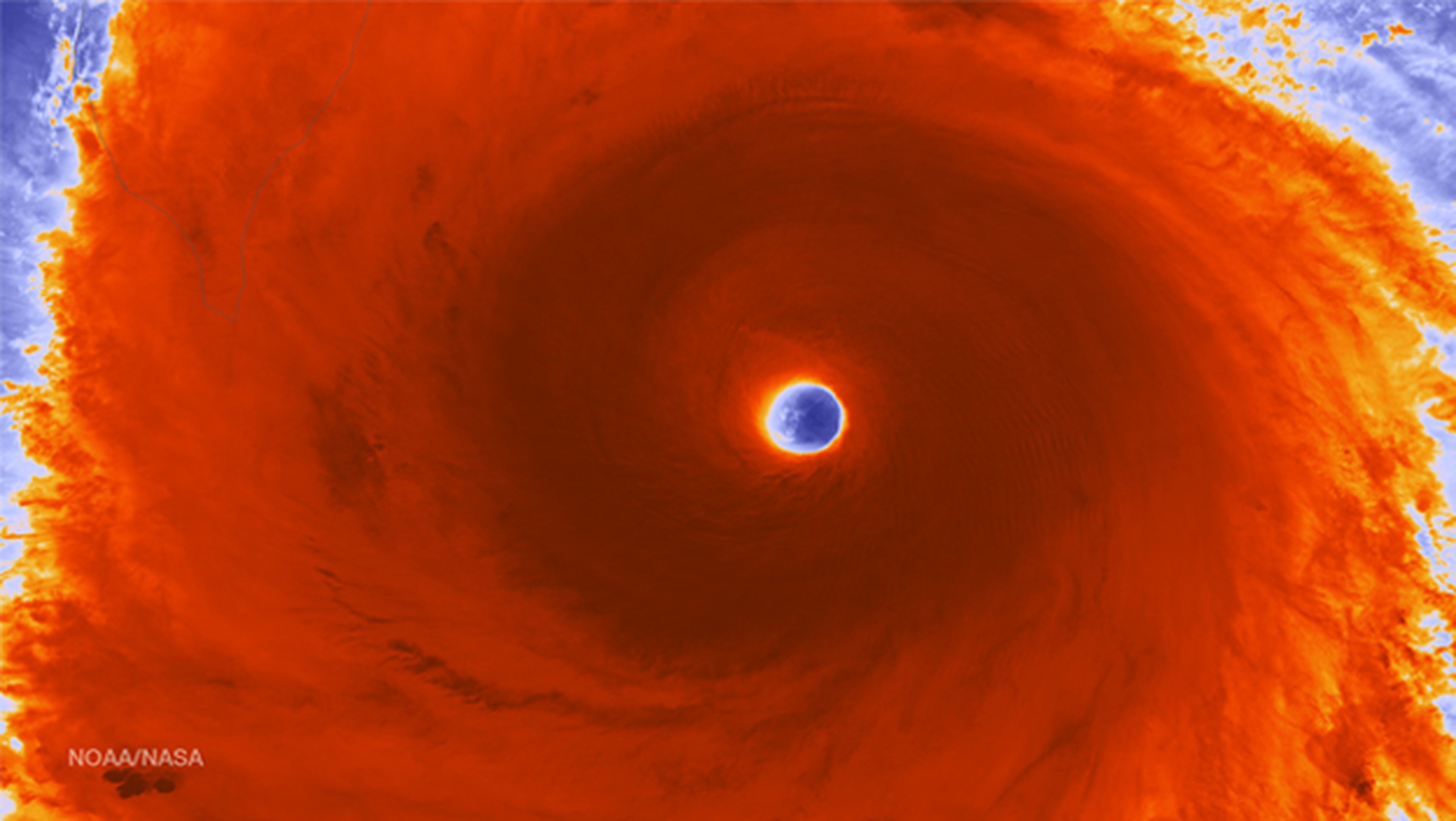 El poder del tifón Nepartak, captado en vídeo por la NASA