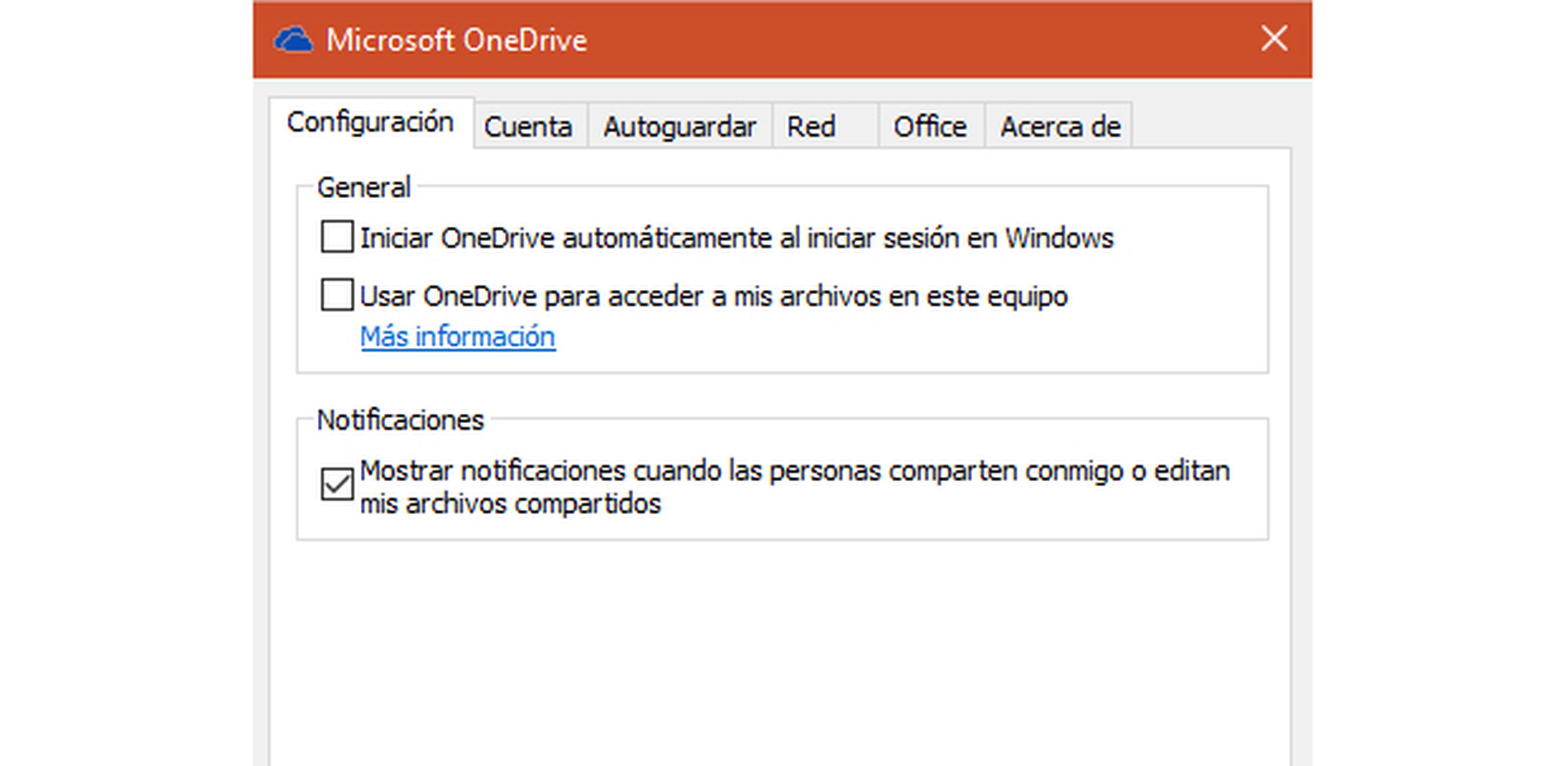 Cómo desactivar o desinstalar OneDrive en Windows 10