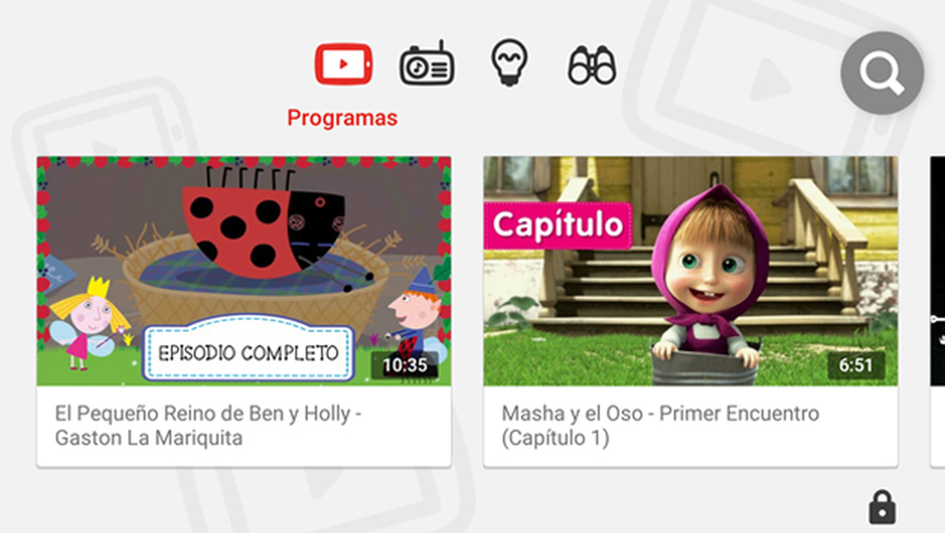 Youtube Kids, entretenimiento seguro con vídeos para niños