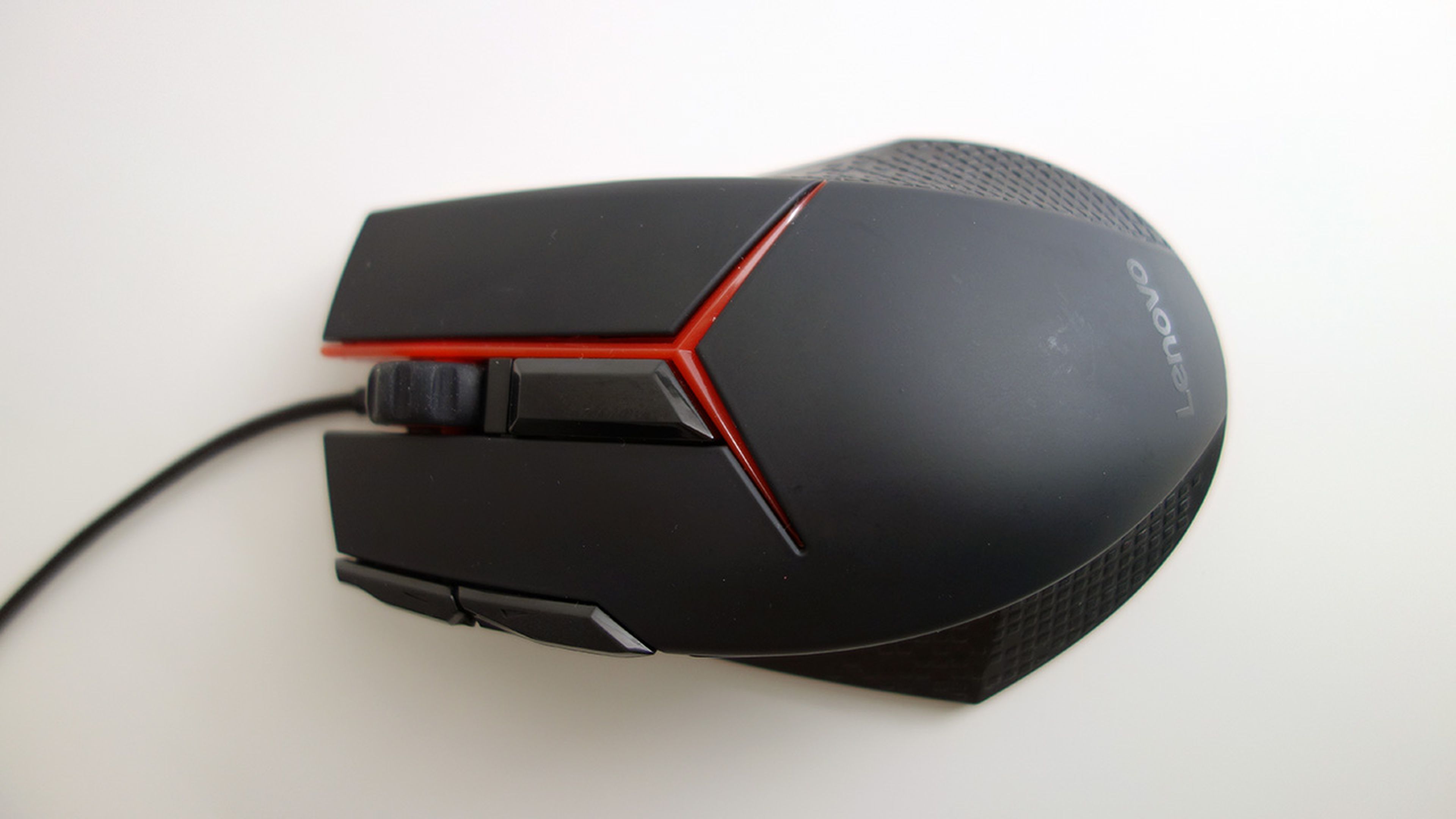 vista superior del Lenovo gaming mouse