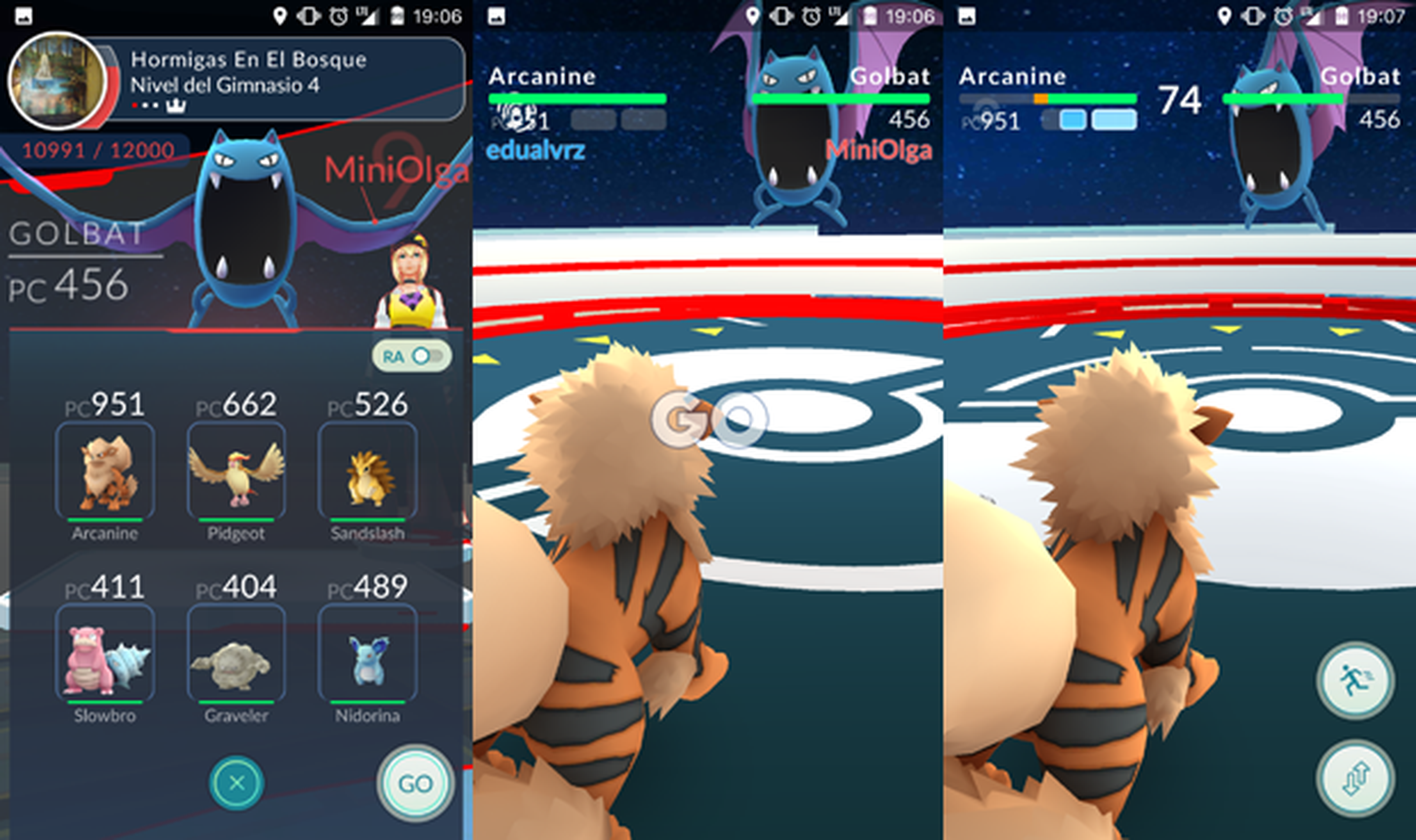 Guía para combatir y ganar en los gimnasios de Pokémon GO