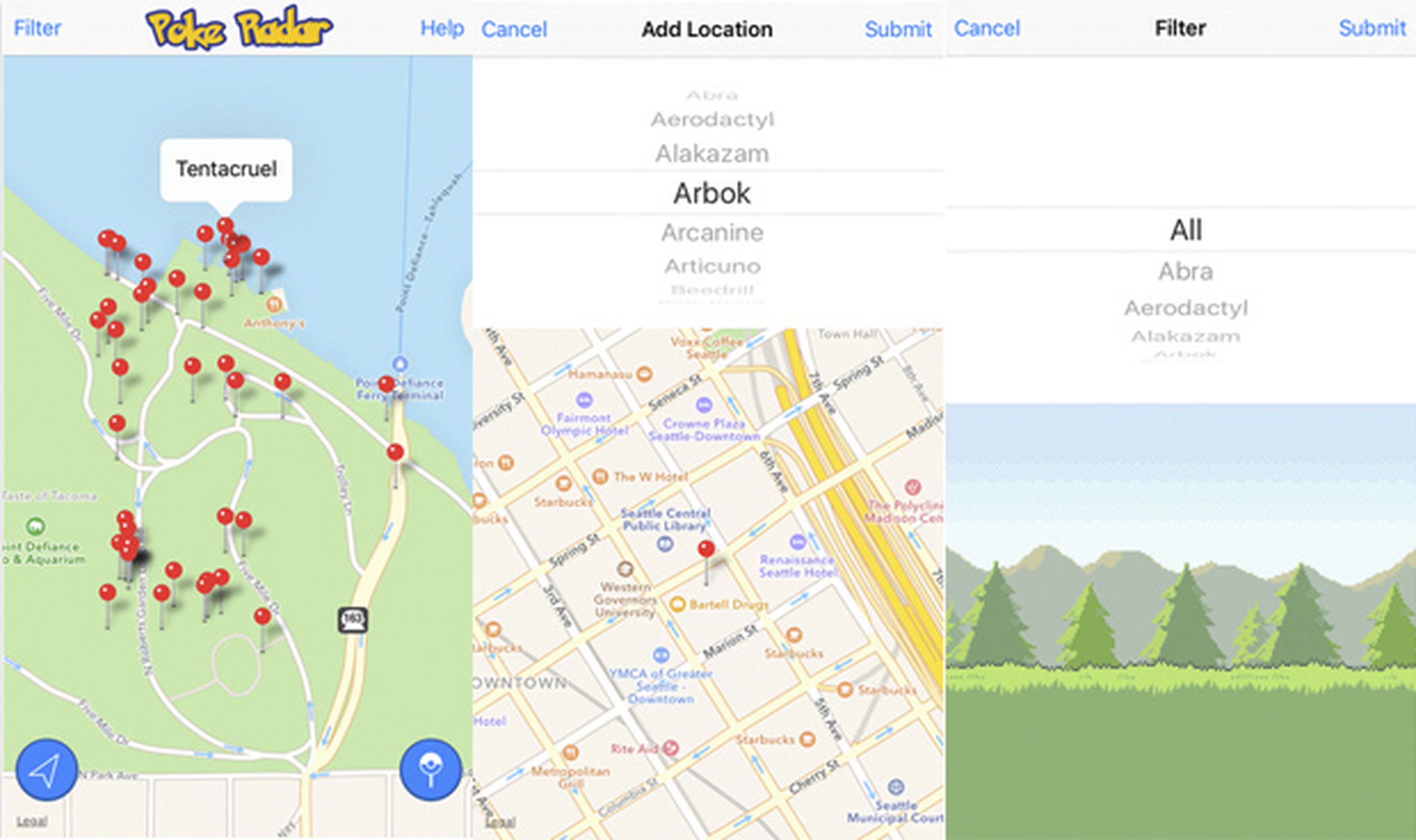 Descarga Poke Radar, la aplicación para encontrar Pokémon